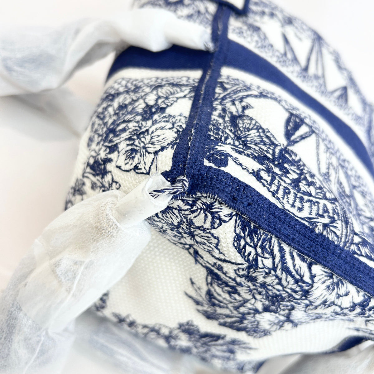 Christian Dior - D-Bubble Bucket Bag - Cloth - Navy - (mini)