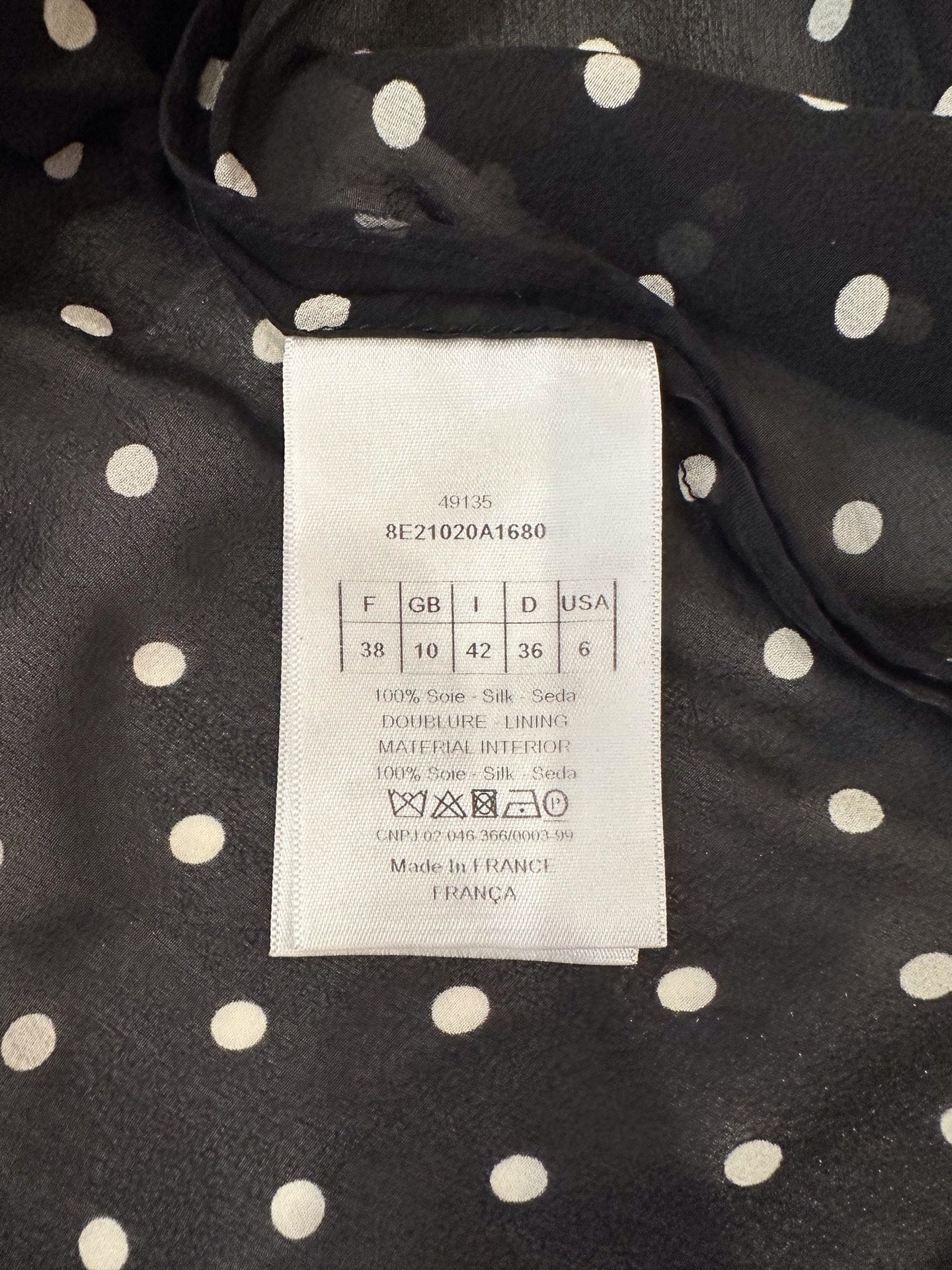 Christian Dior - Other - Silk - Black - (38)