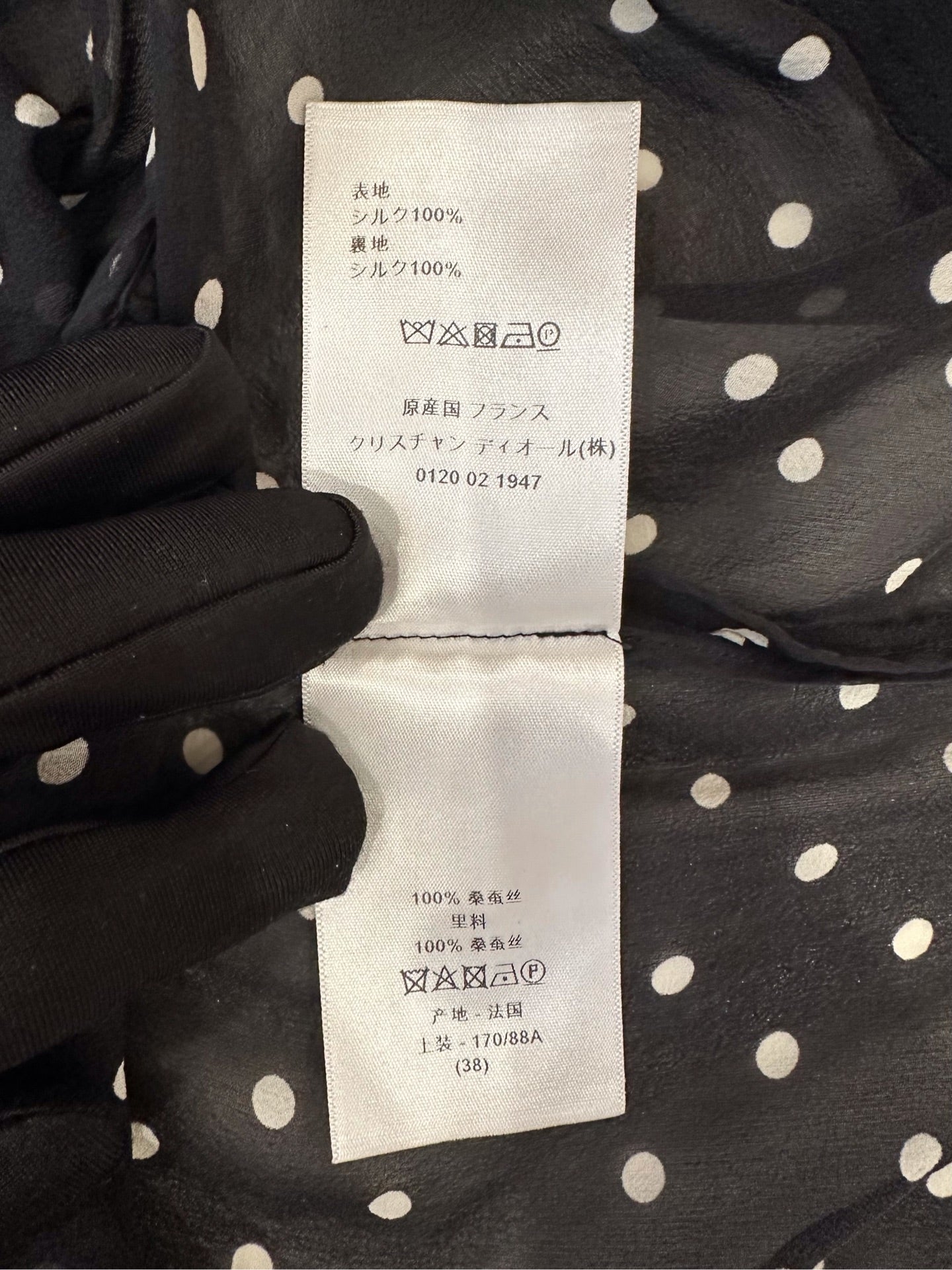 Christian Dior - Other - Silk - Black - (38)