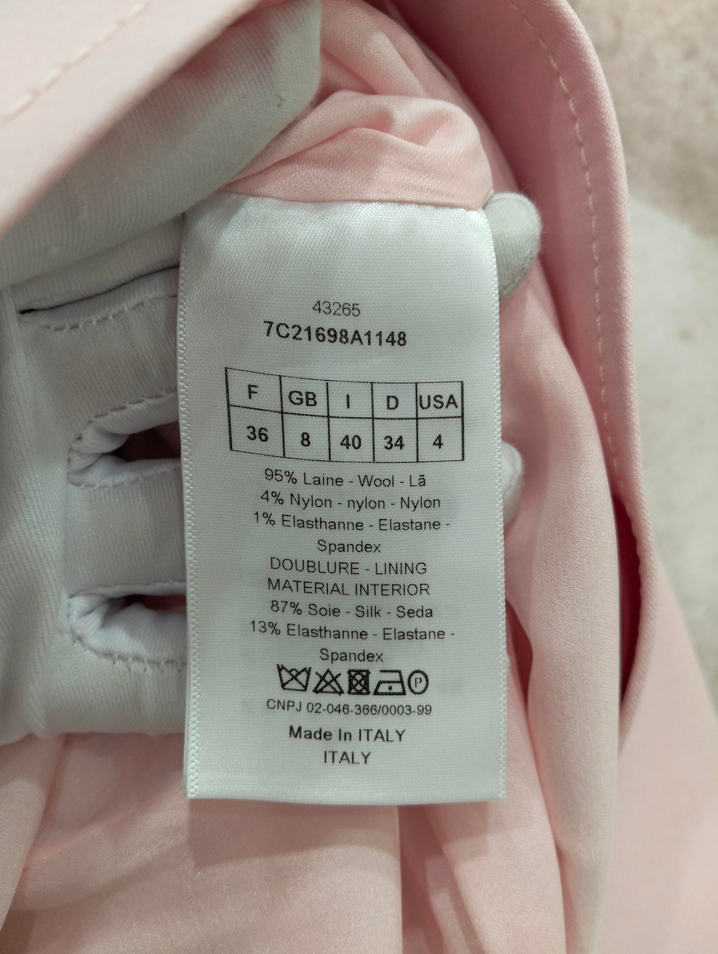 Christian Dior - Other - Wool - Pink - (36)