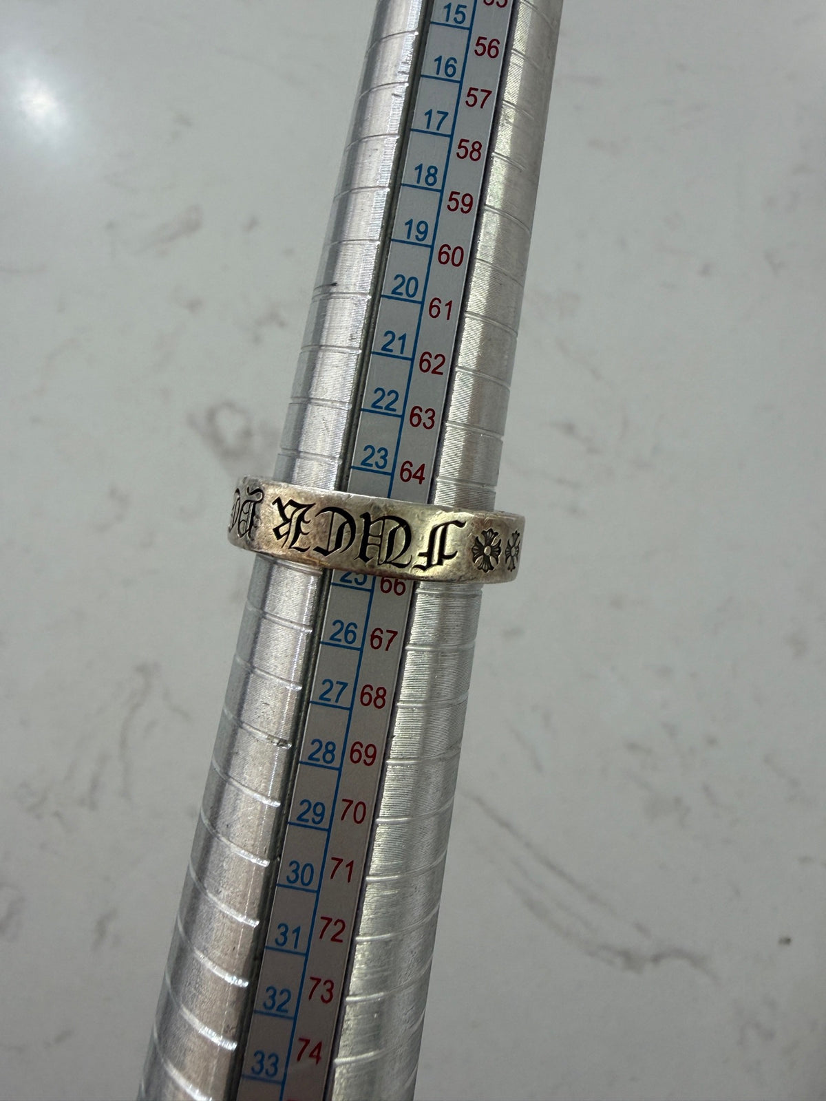 Chrome Hearts - Forever Ring 66 - 925 sterling silver - Silver - (66)