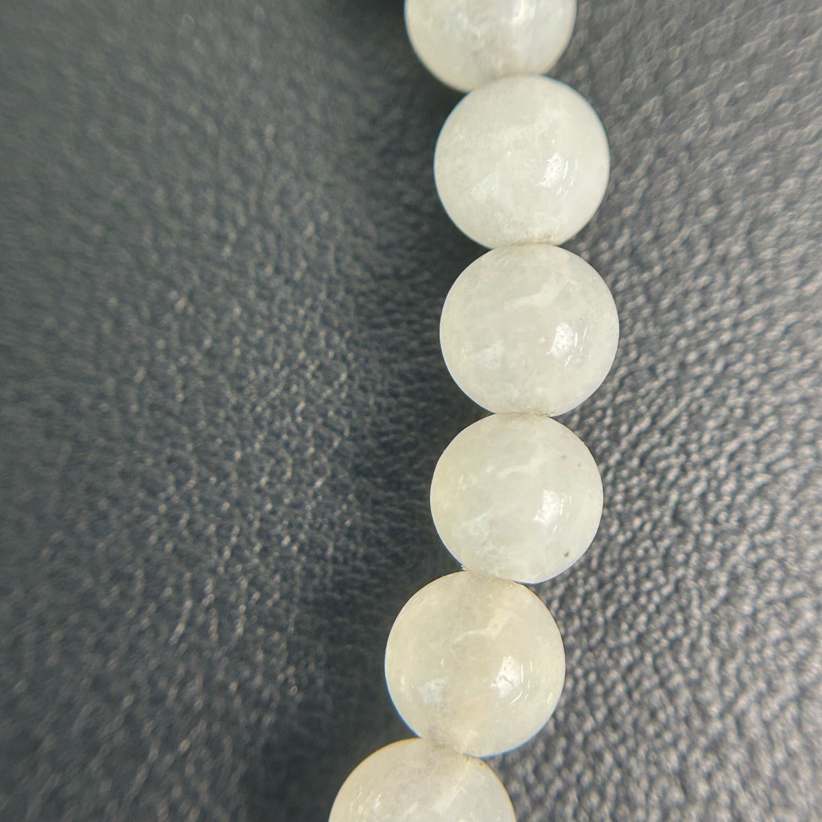 Chrome Hearts - Other - Sterling silver accents with white chalcedony beads - White