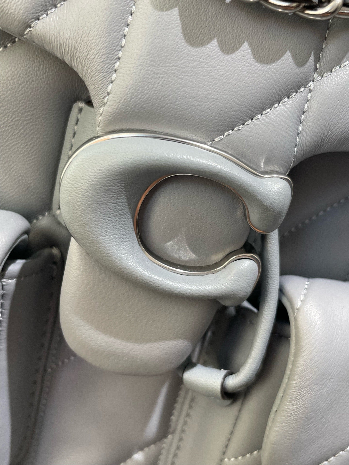 Coach - Tabby Backpack - Leather - Grey - (mini)