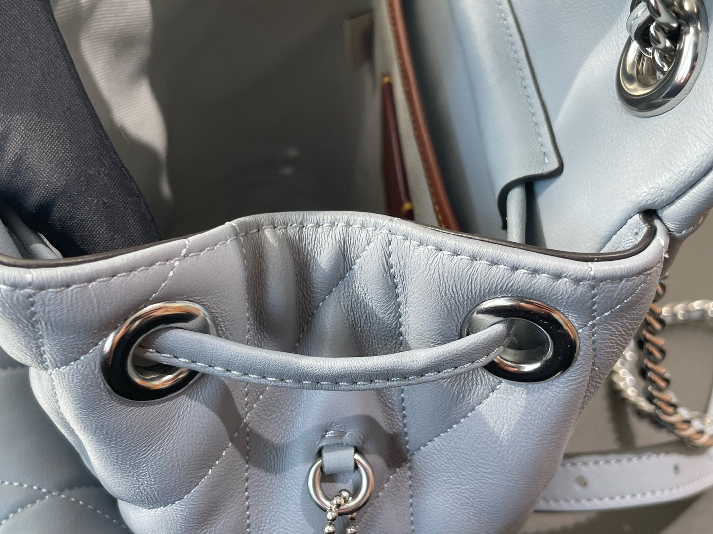 Coach - Tabby Backpack - Leather - Grey - (mini)