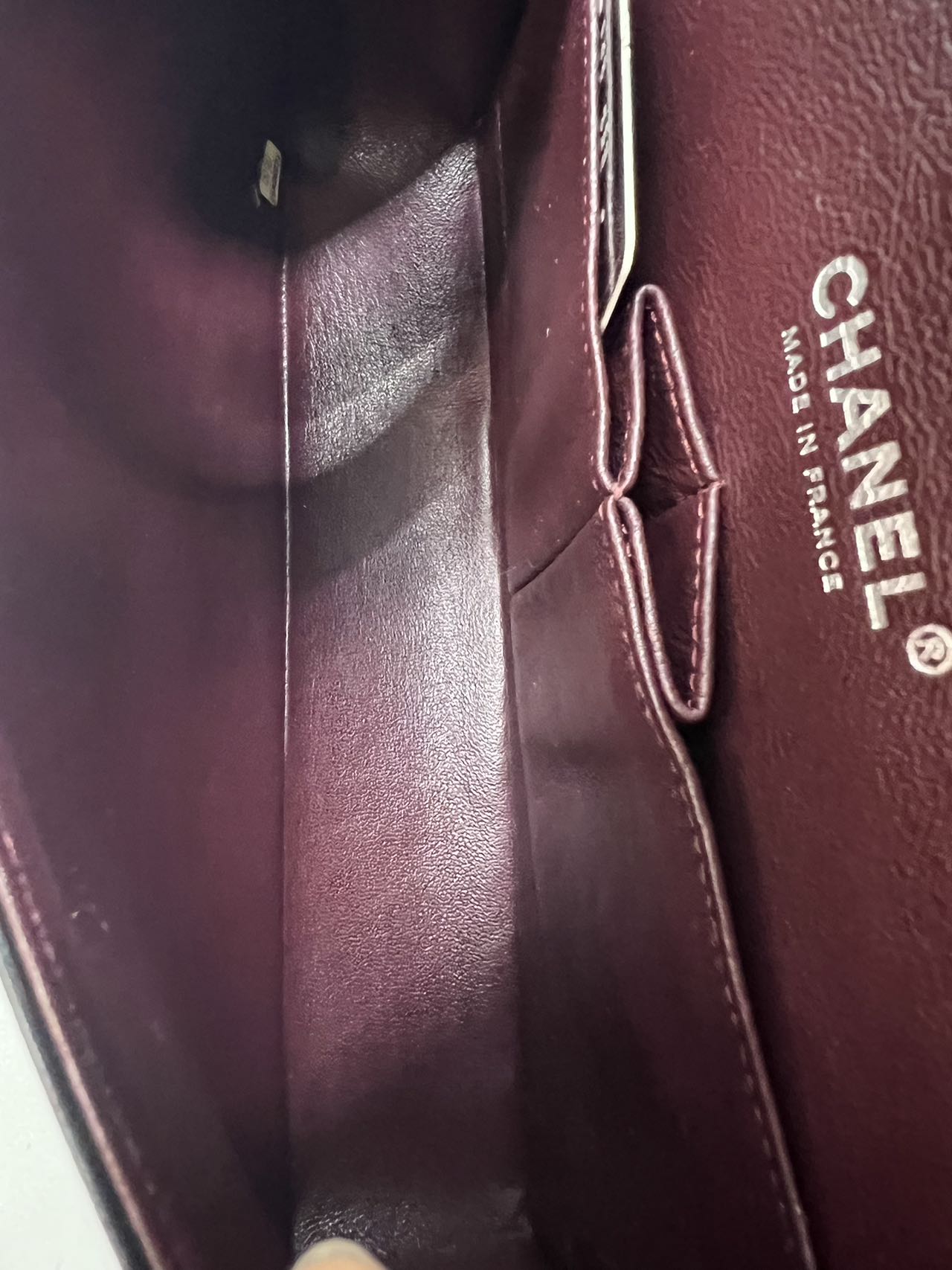 Chanel - Classic Flap - Lambskin leather - Black - (Medium)