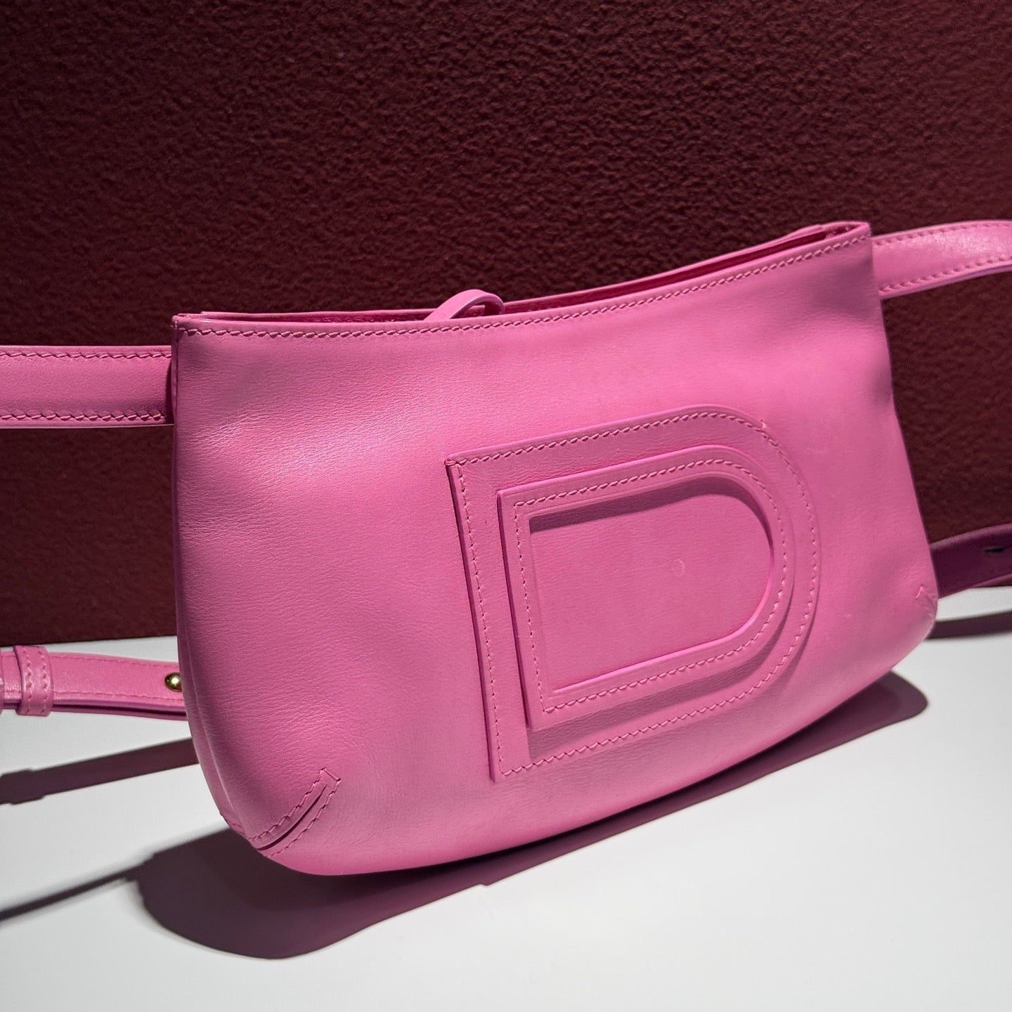 Delvaux - Belt Bag - Leather - Pink - (mini)