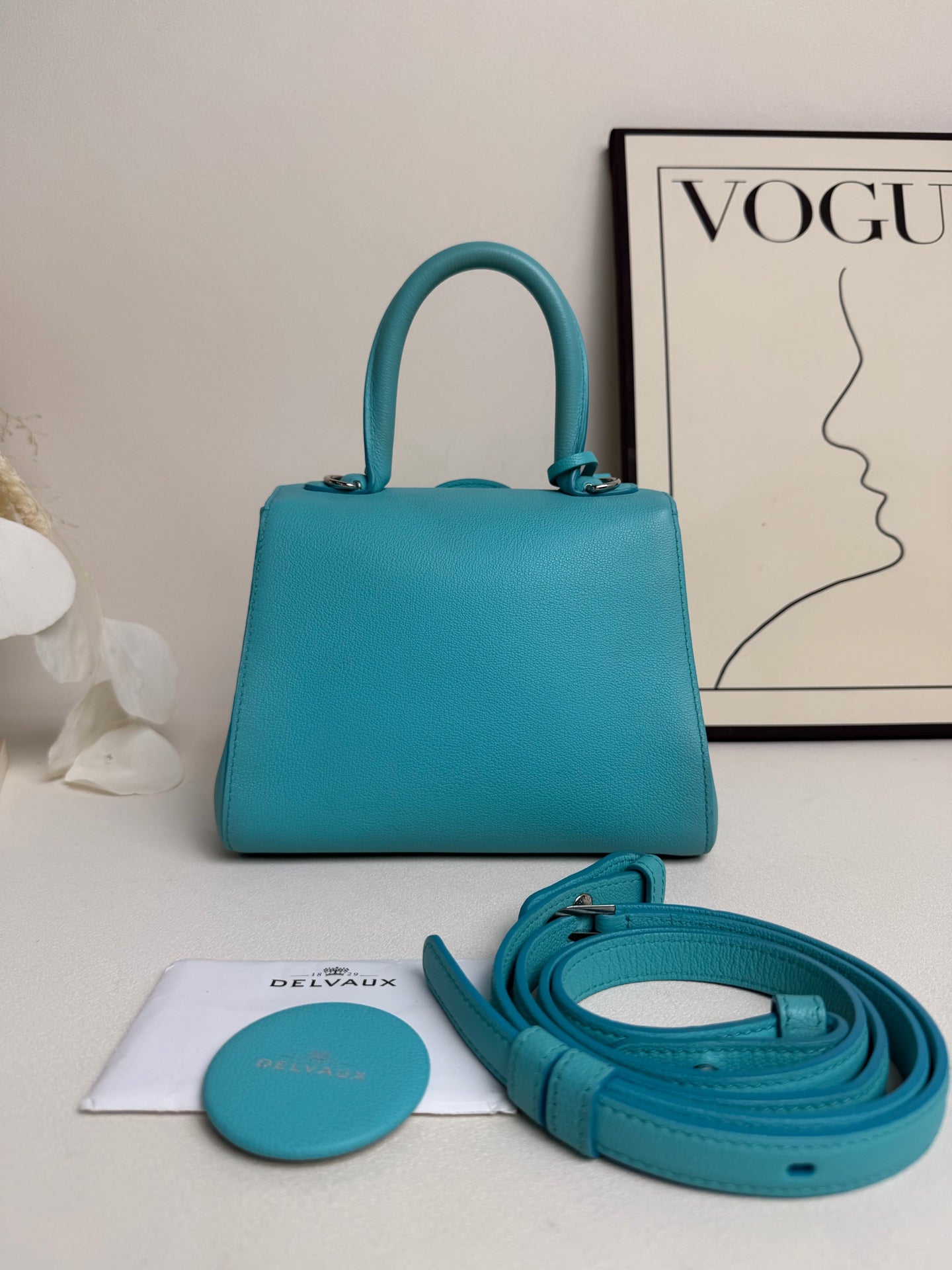 Delvaux - Brillant - Calfskin - Blue - (small)