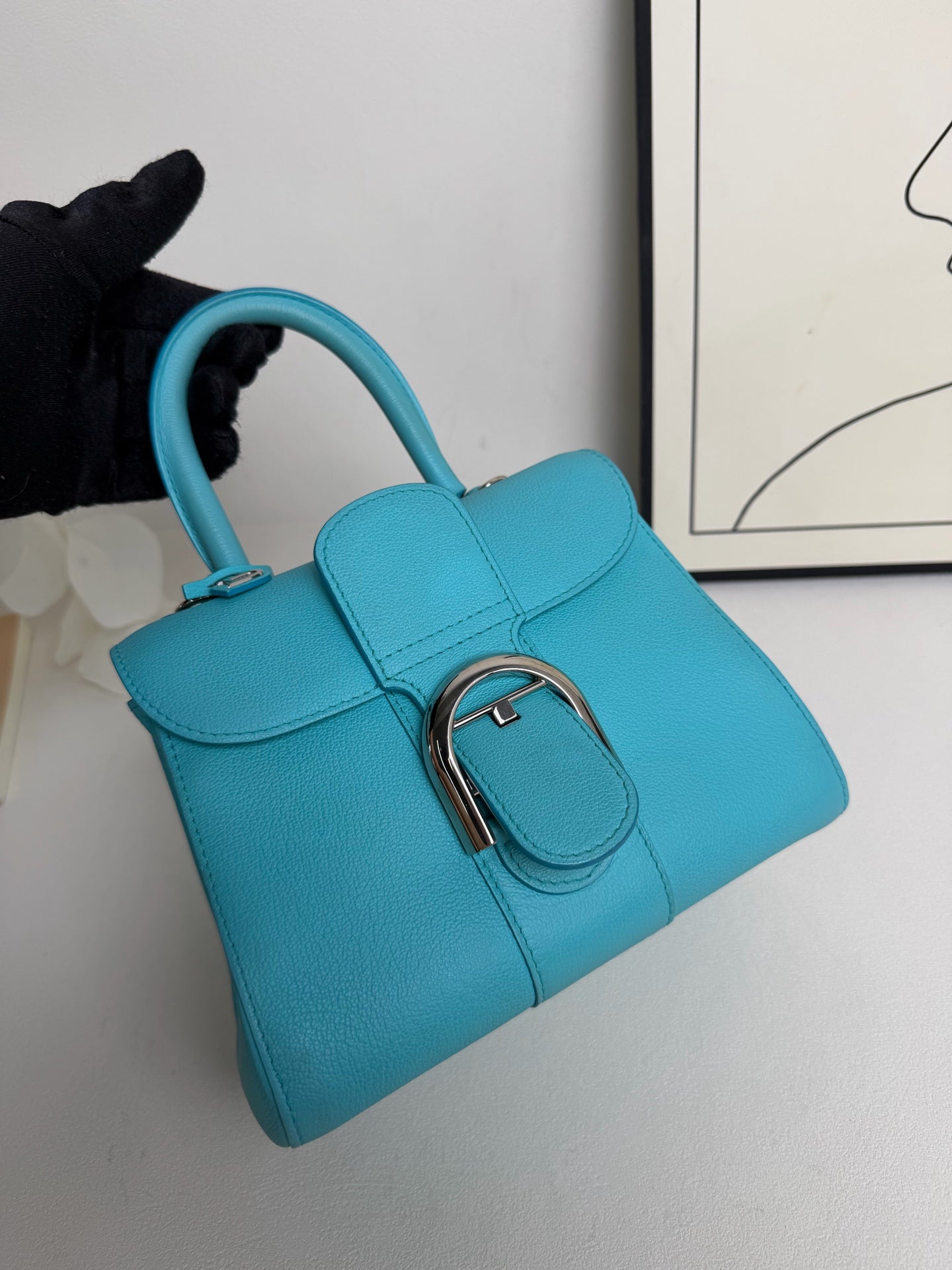 Delvaux - Brillant - Calfskin - Blue - (small)