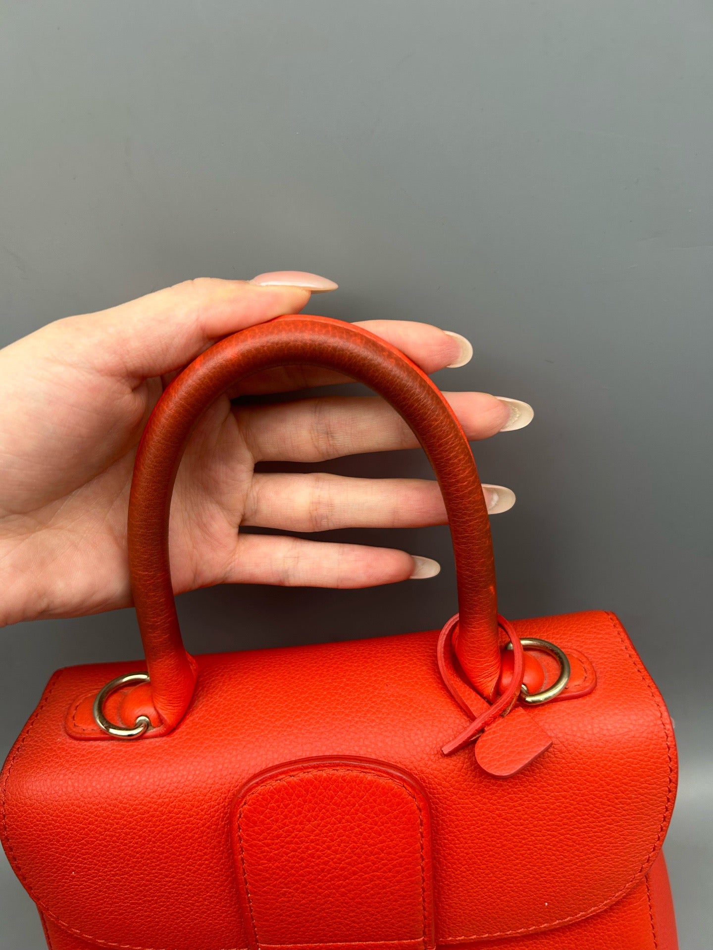 Delvaux - Brillant - Calfskin - Orange - (mini)
