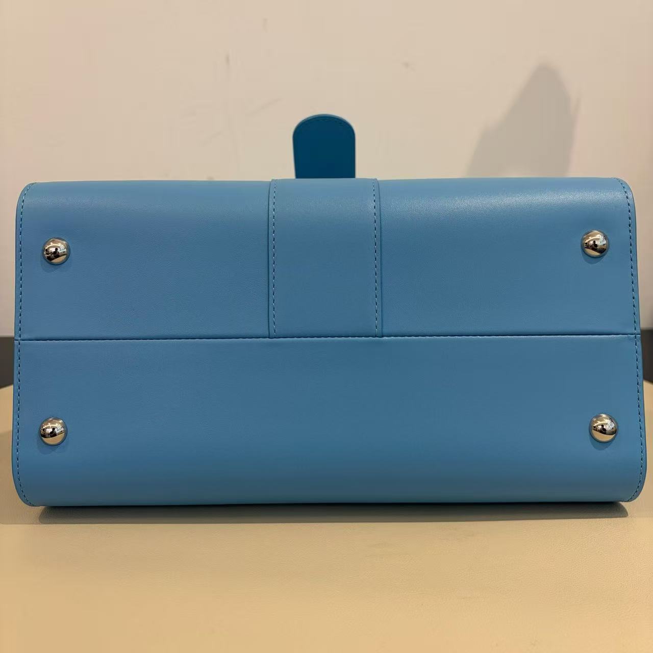 Delvaux - Brillant "Ceci n'est pas un Delvaux" Limited Edition - Box leather - Blue - (Medium)