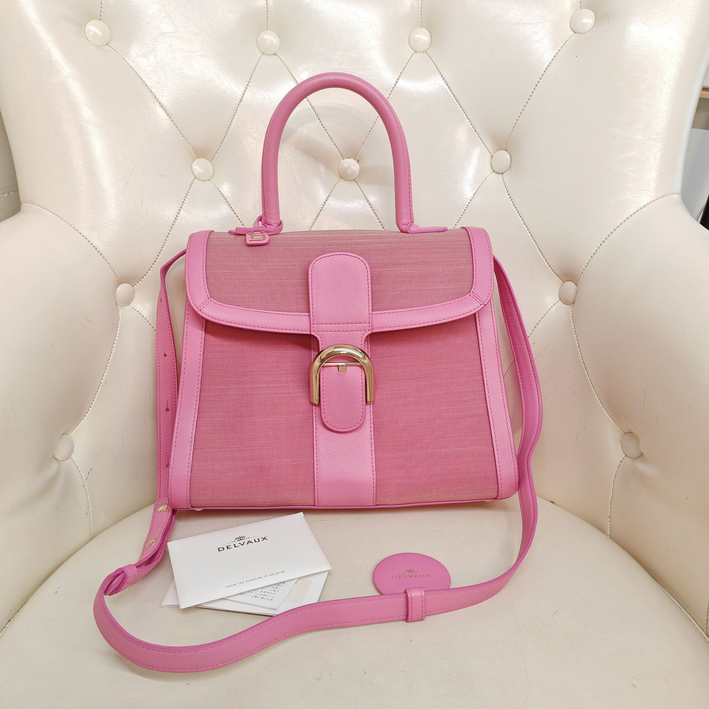 Delvaux - Brillant - Cloth - Pink - (medium)