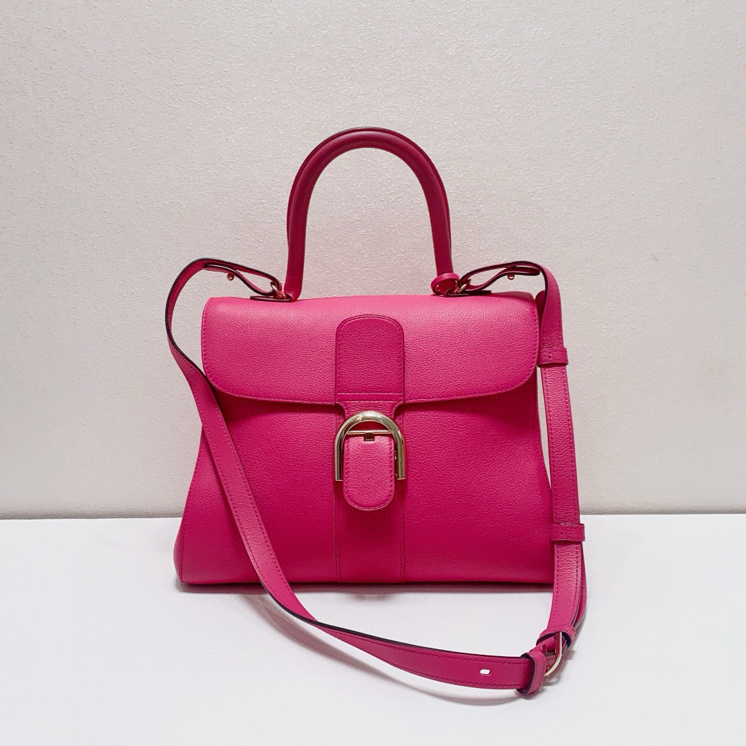 Delvaux - Brillant - Grained leather - Pink - (Medium)