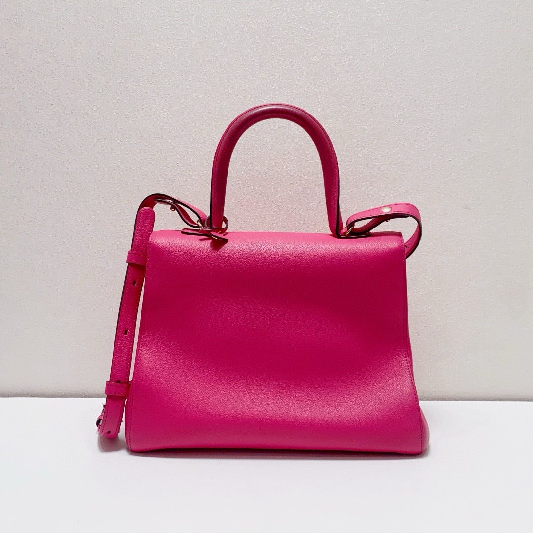 Delvaux - Brillant - Grained leather - Pink - (medium)