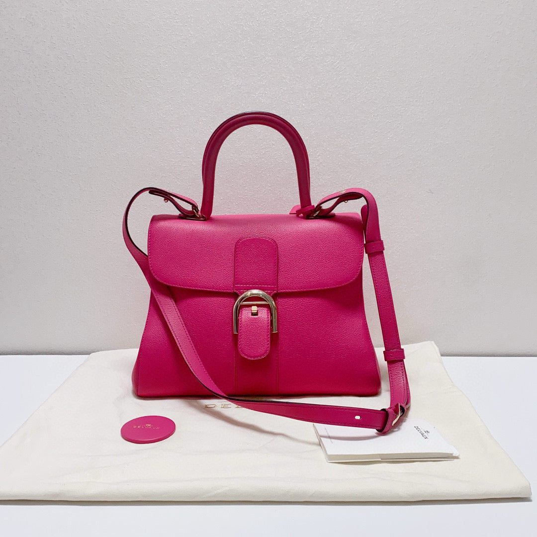 Delvaux - Brillant - Grained leather - Pink - (Medium)
