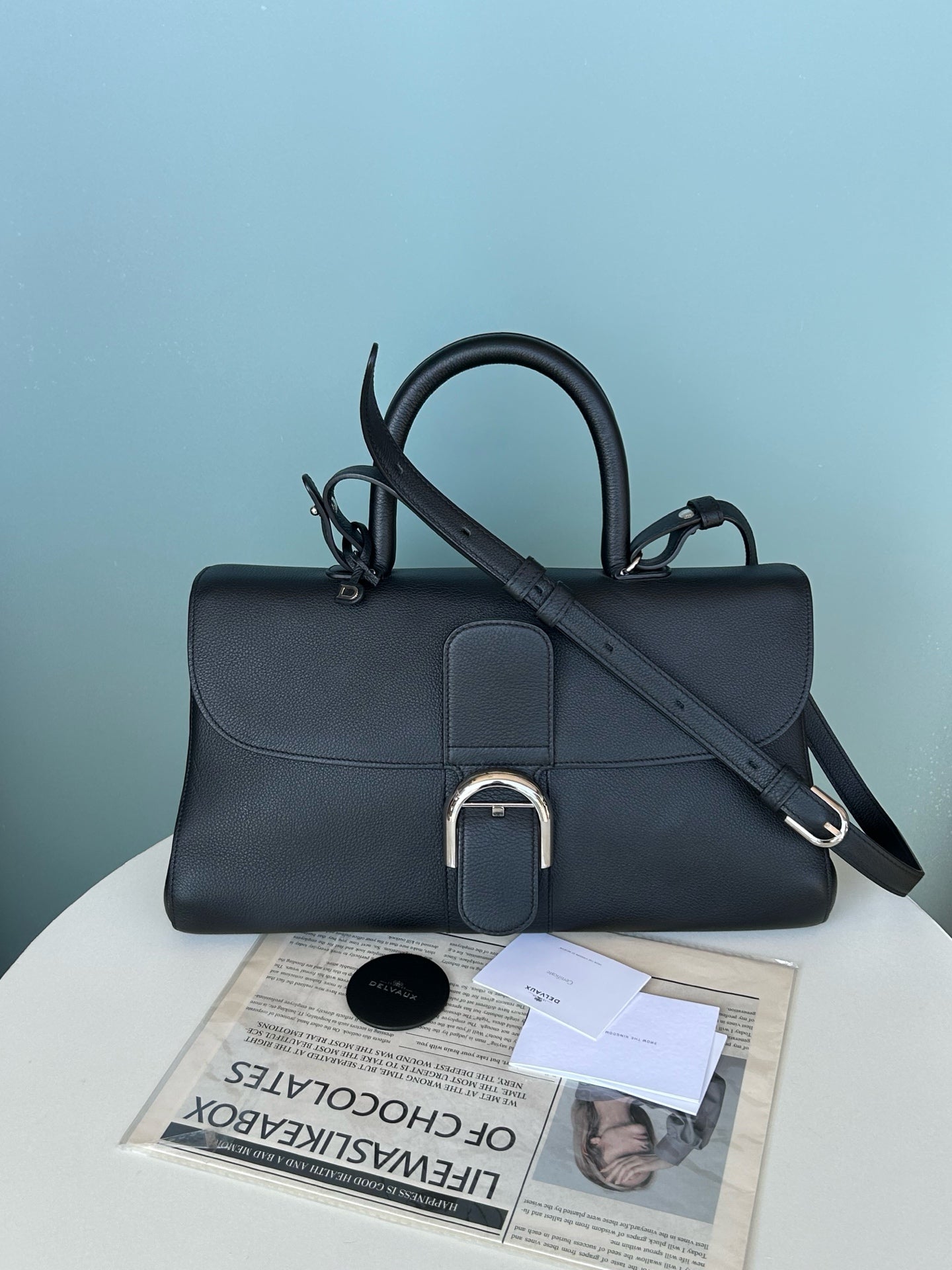 Delvaux - Brillant - Leather - Black - (large)