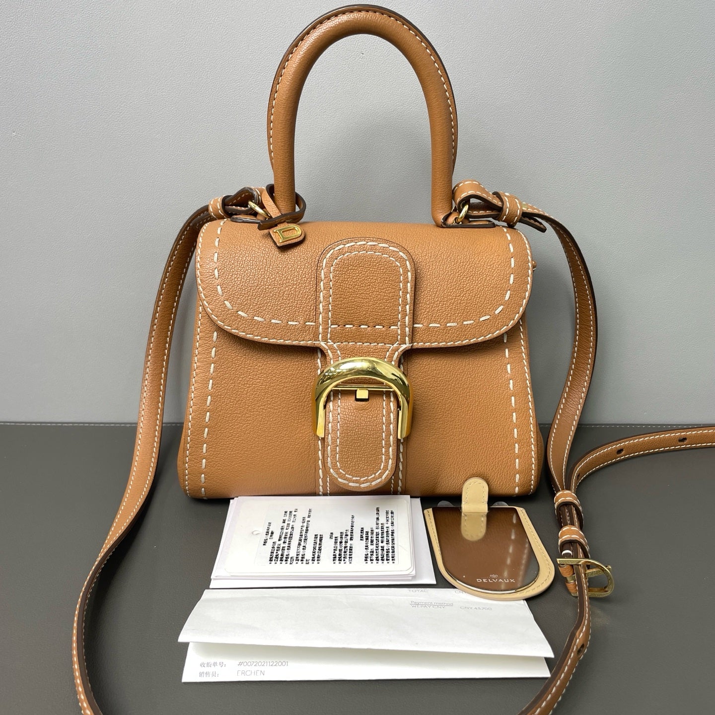 Delvaux - Brillant - Leather - Brown - (mini)