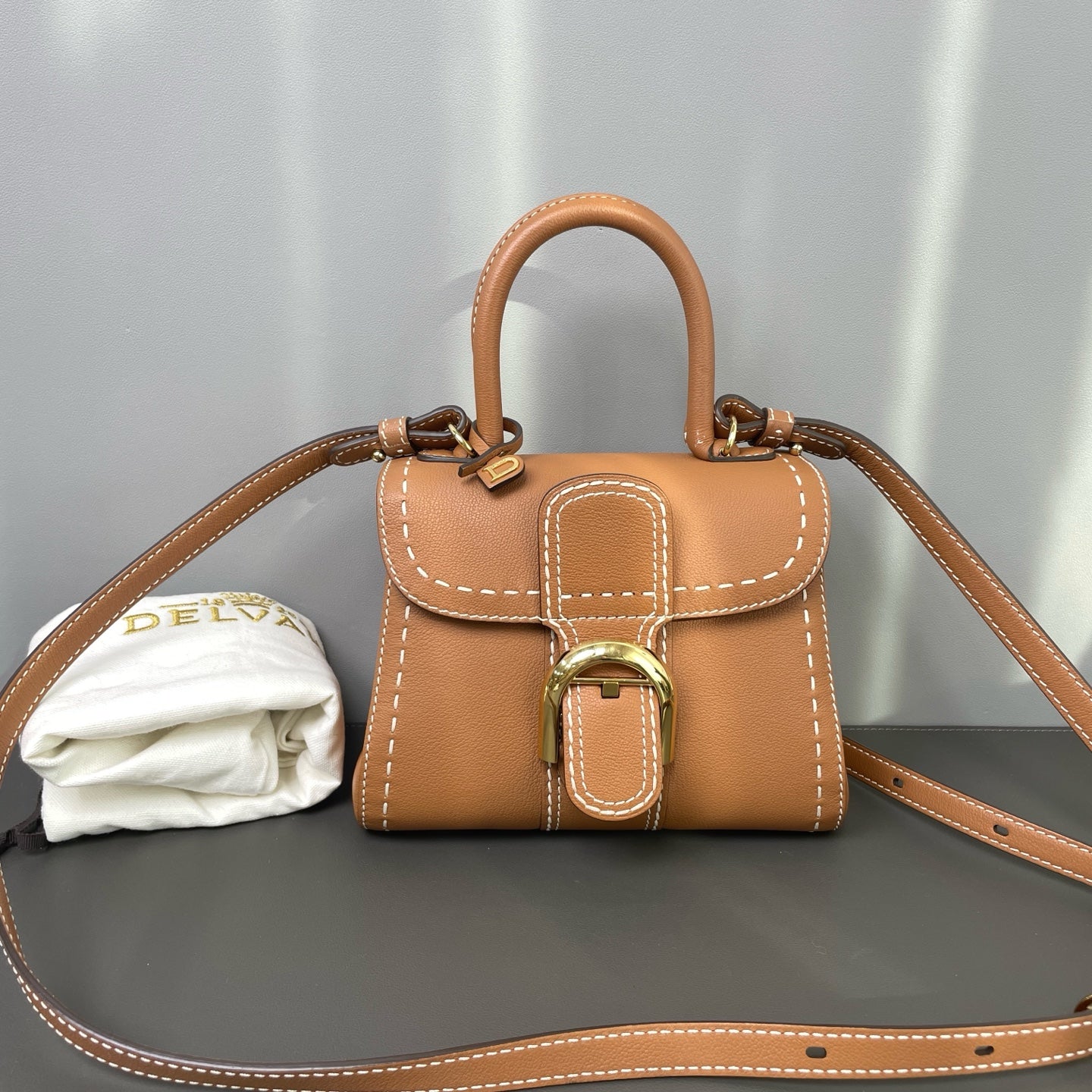 Delvaux - Brillant - Leather - Brown - (mini)
