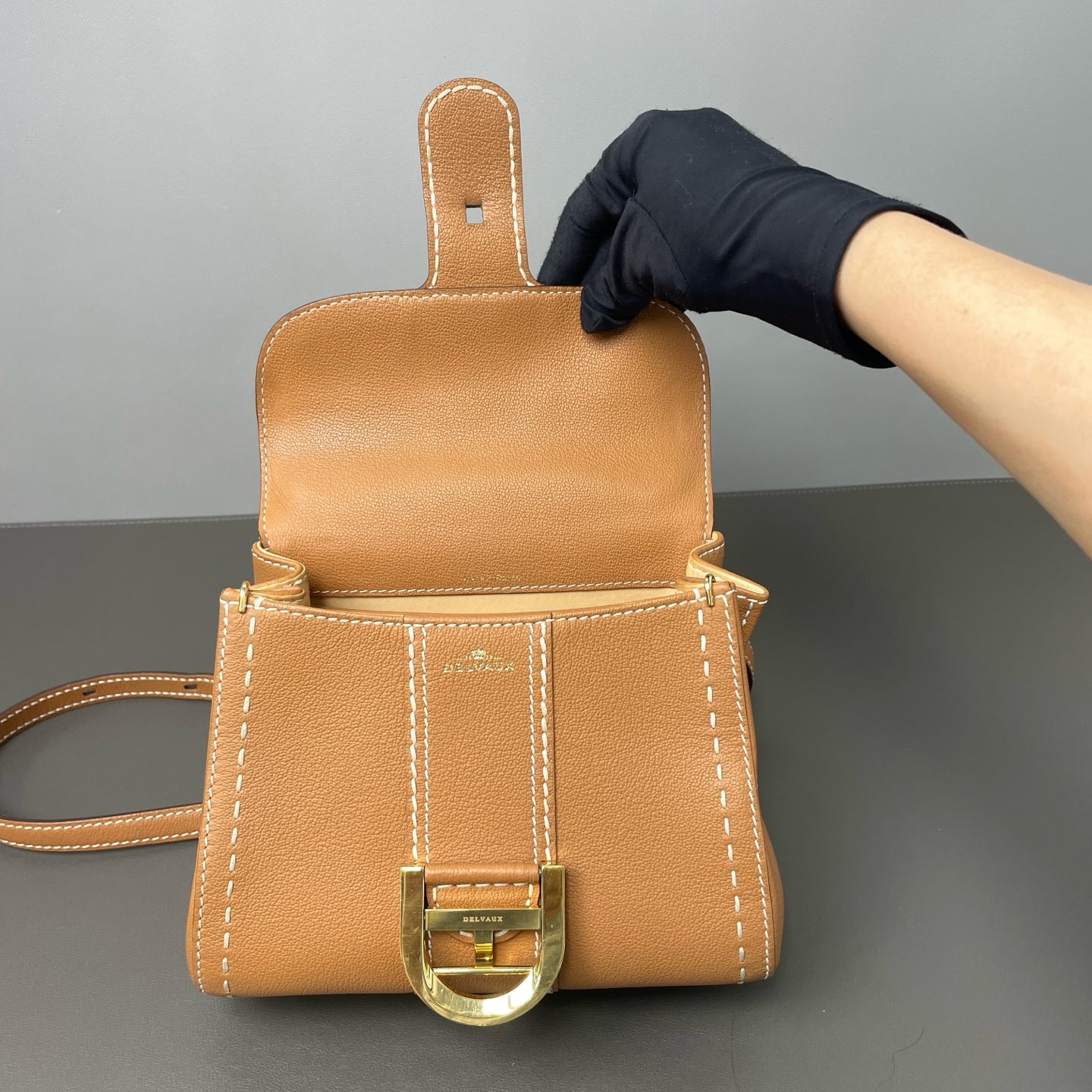 Delvaux - Brillant - Leather - Brown - (mini)