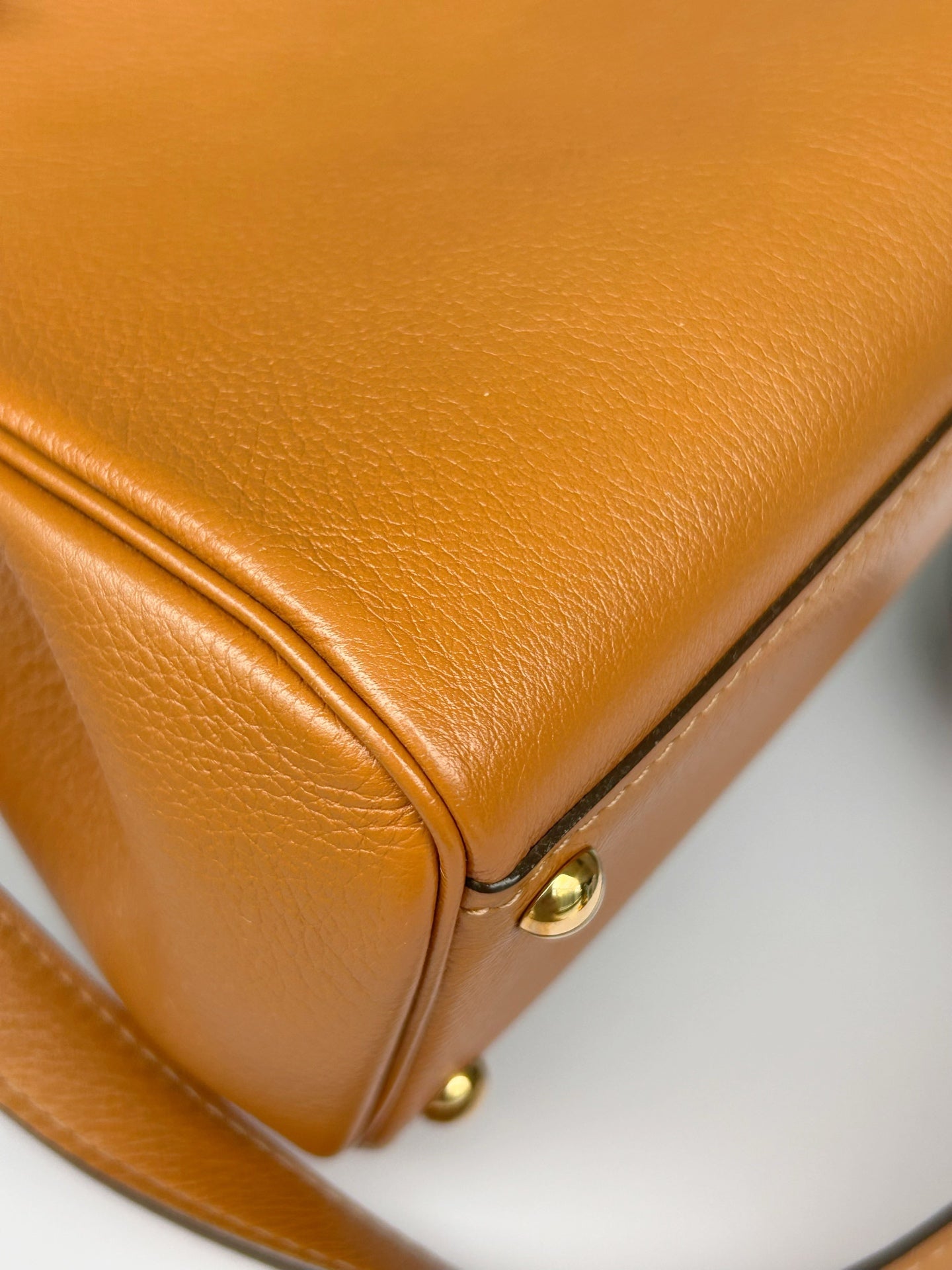 Delvaux - Brillant - Leather - Camel - (mini)