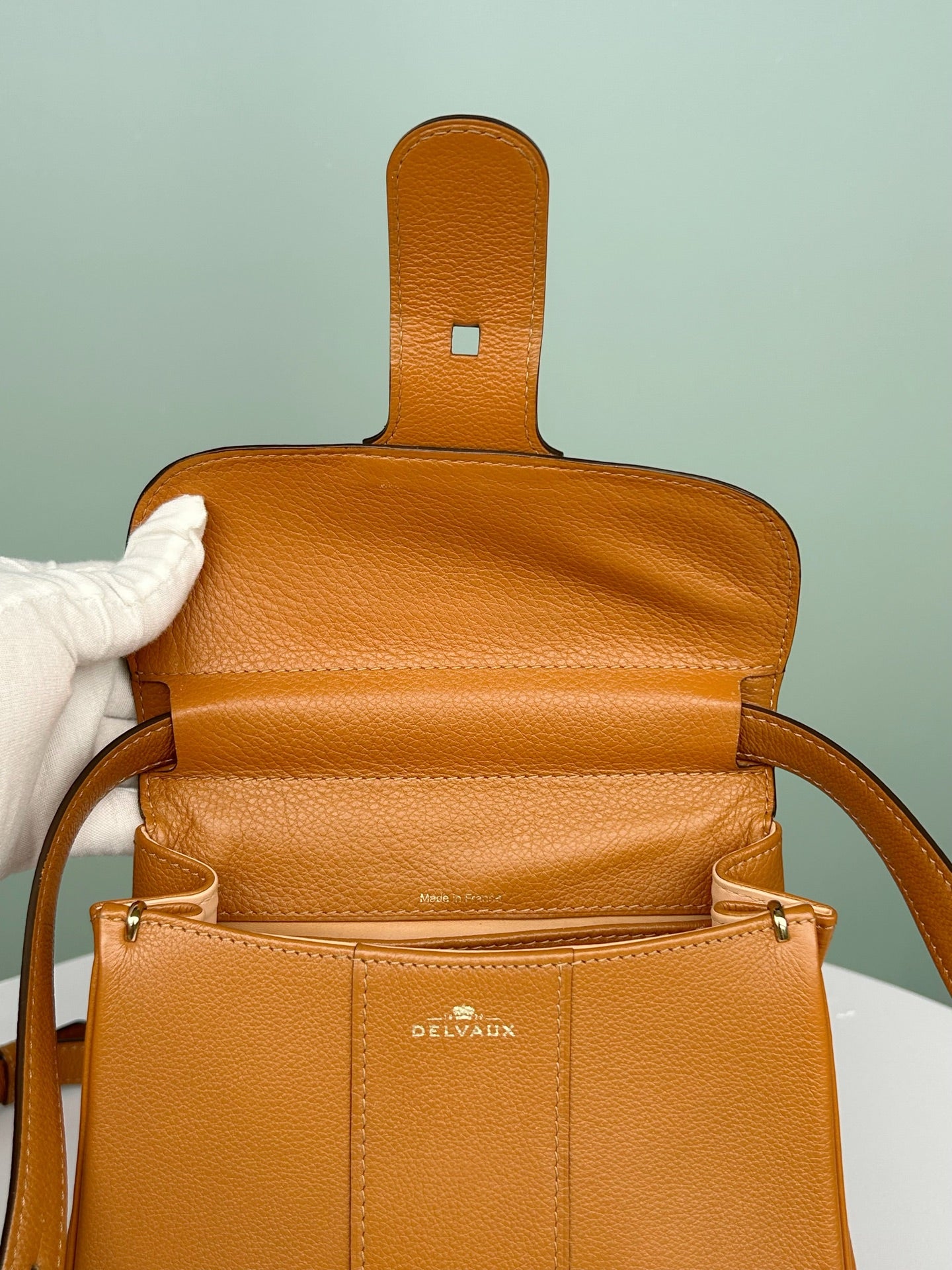 Delvaux - Brillant - Leather - Camel - (mini)
