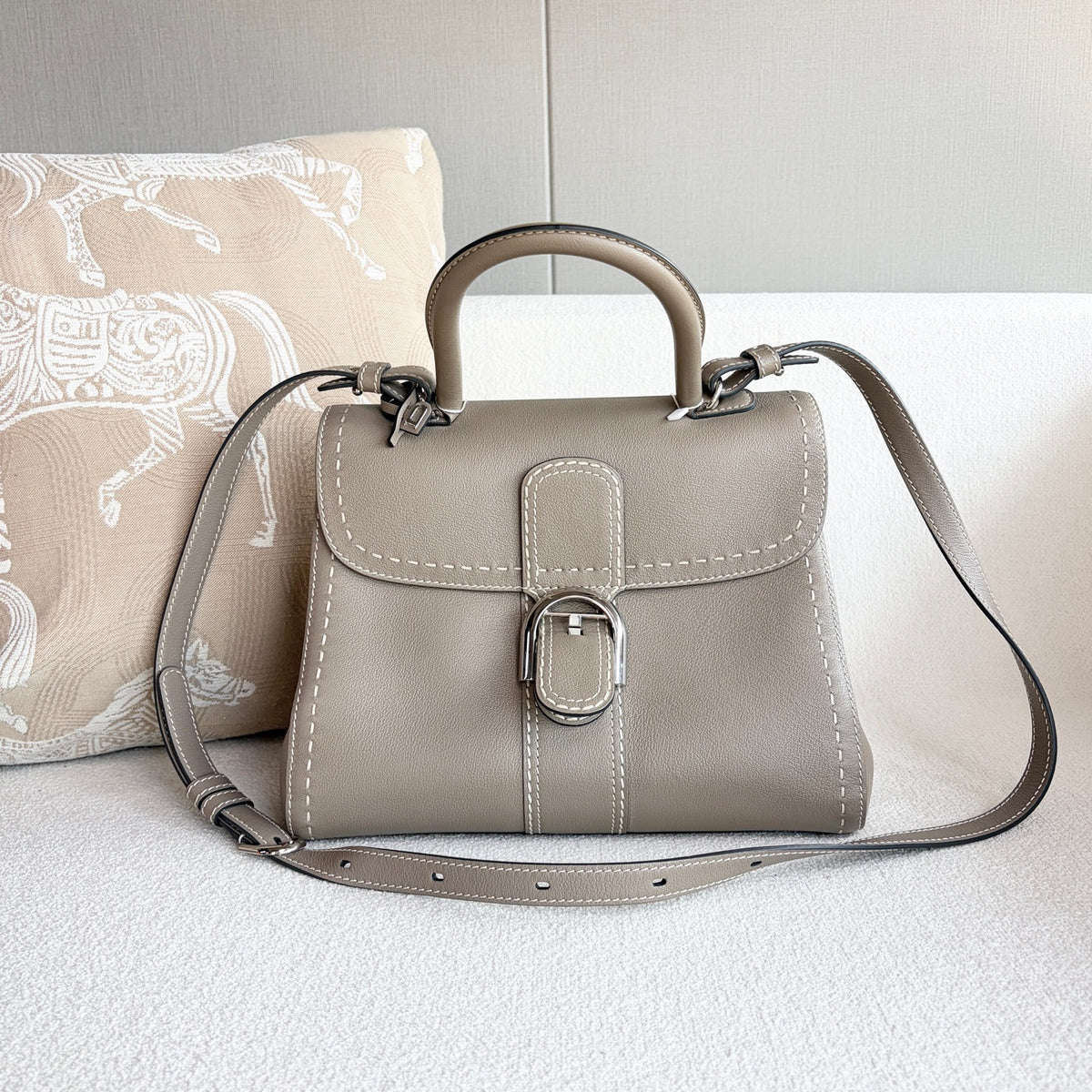 Delvaux - Brillant - Leather - Grey - (medium)