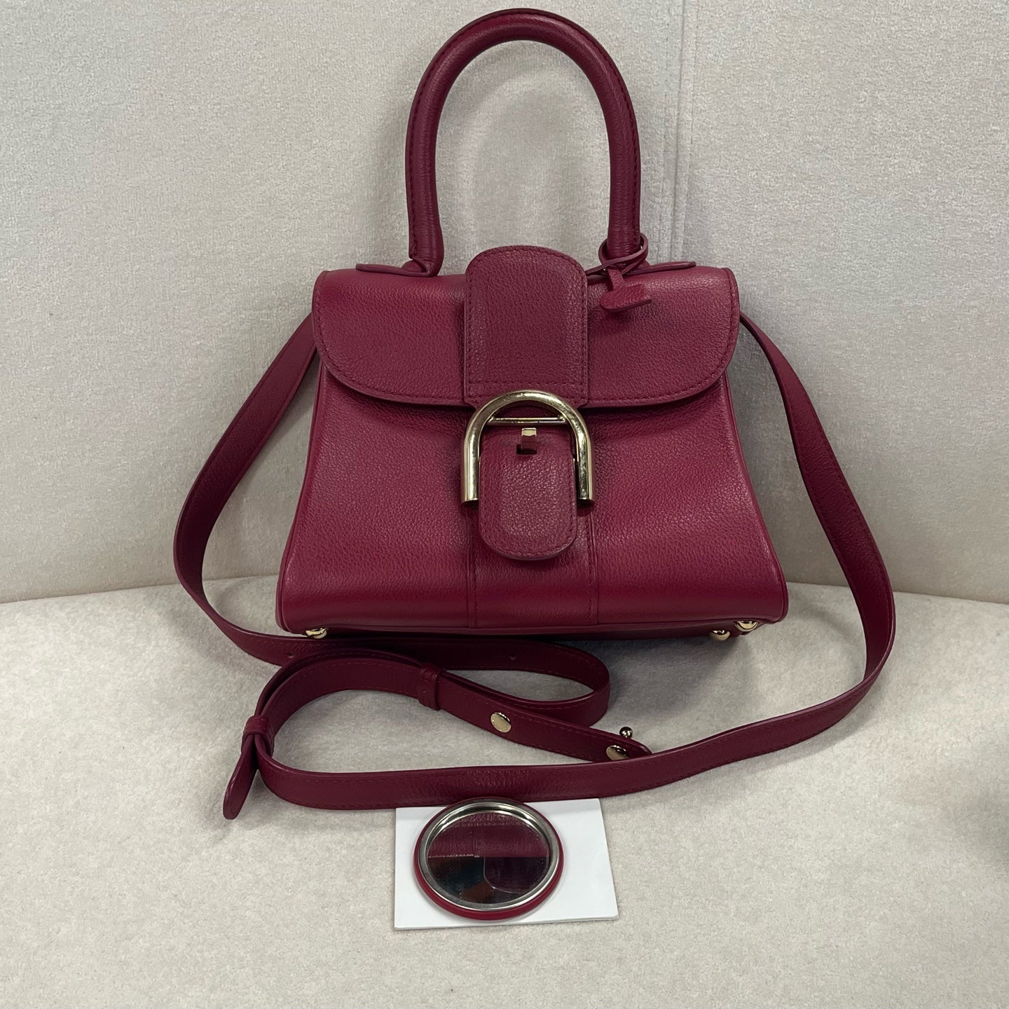 Delvaux - Brillant - Leather - Red - (mini)