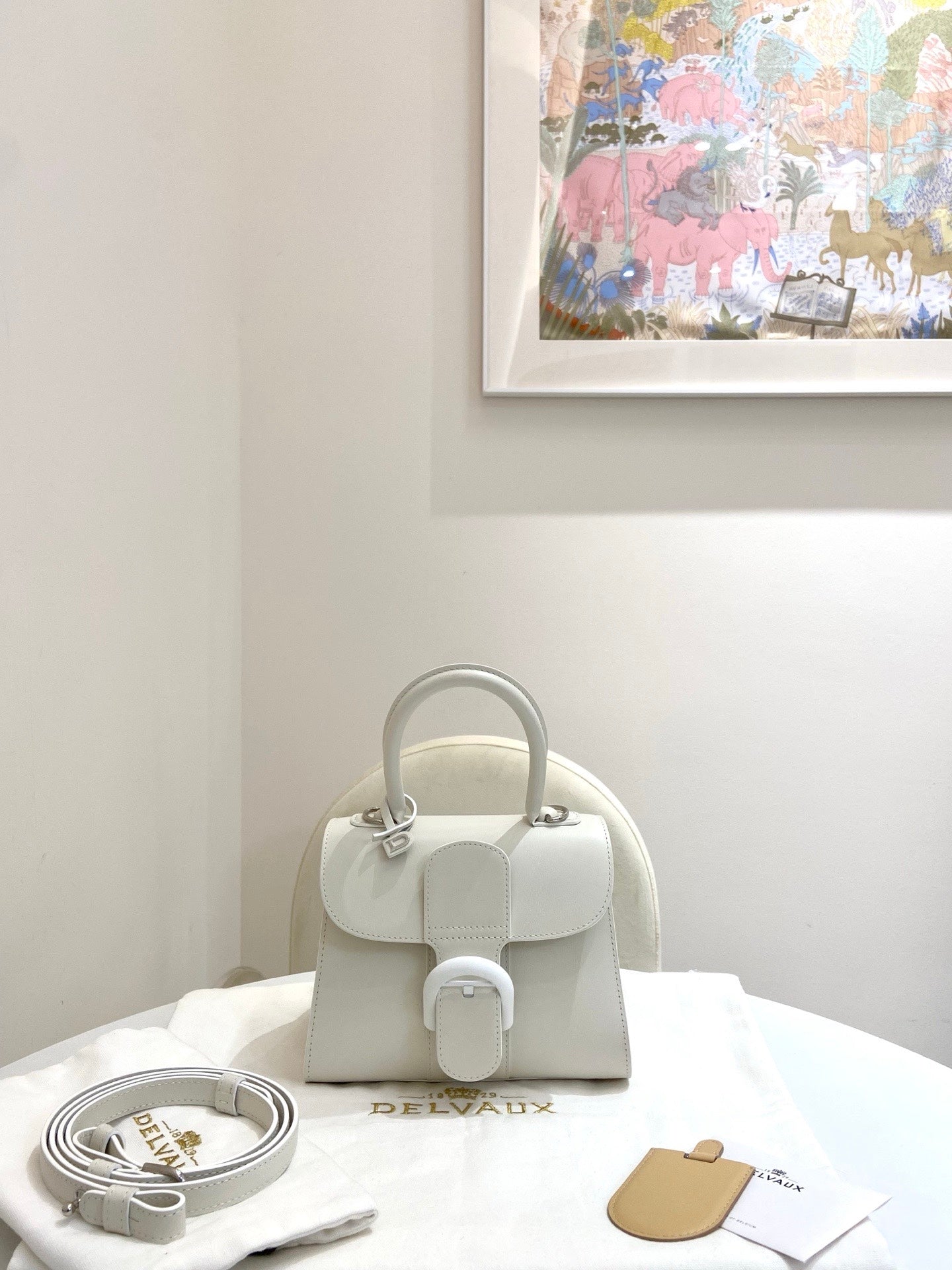 Delvaux - Brillant - Leather - White - (mini)