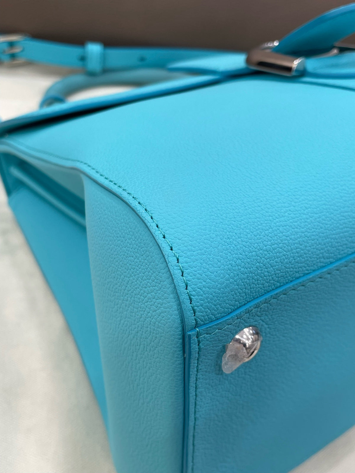 Delvaux - Brillant Medium - Leather - Blue - (medium)