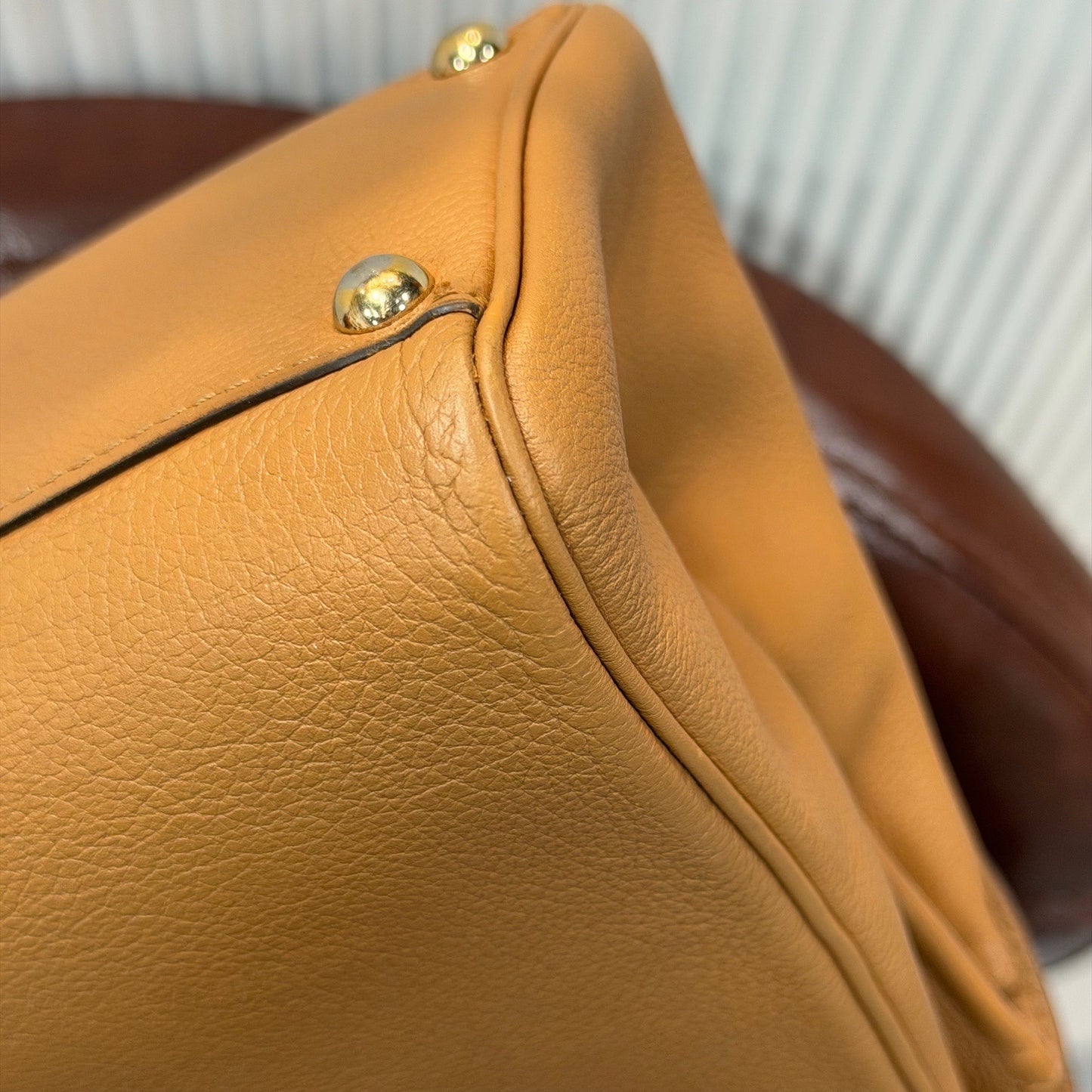 Delvaux - Brillant Mini - Calfskin - Camel - (mini)