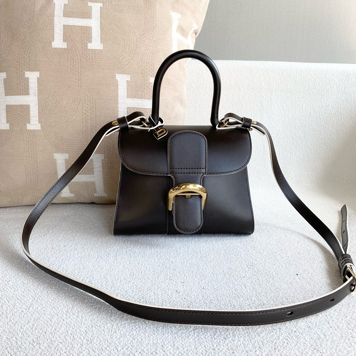 Delvaux - Brillant mini - Leather - Brown - (mini)