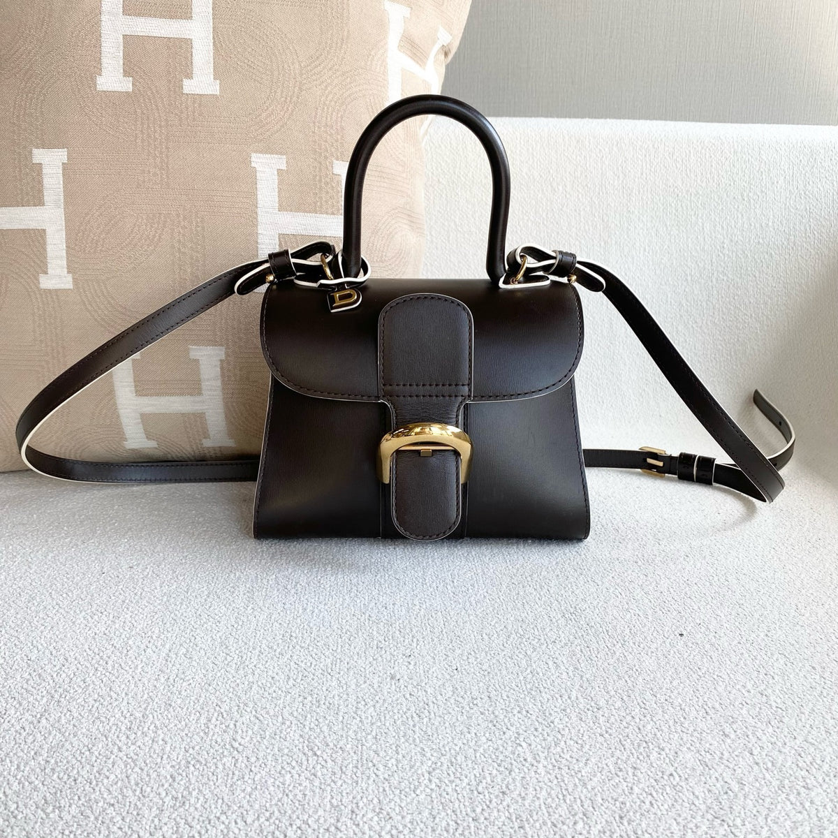 Delvaux - Brillant mini - Leather - Brown - (mini)