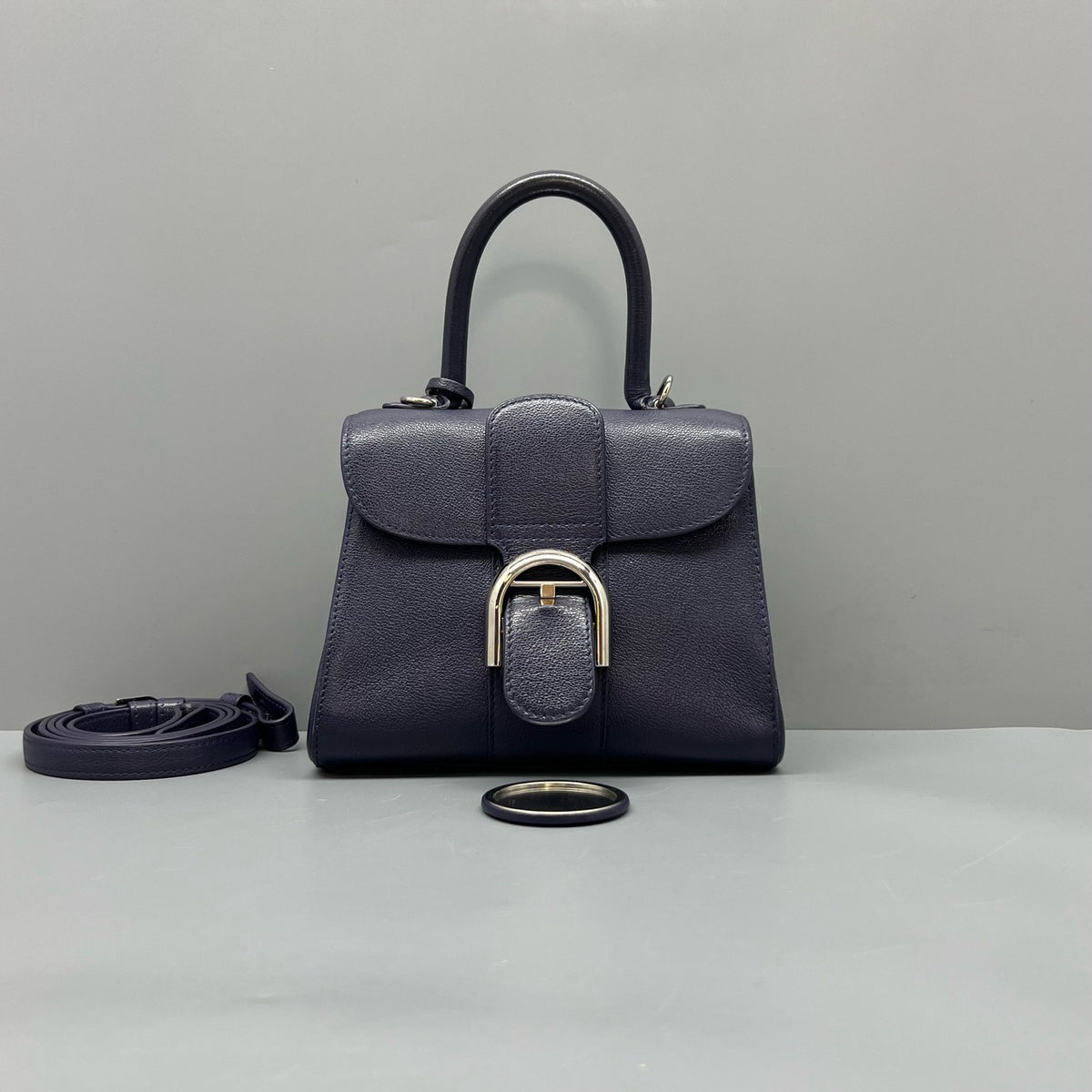 Delvaux - Brillant Mini - Leather - Navy - (mini)