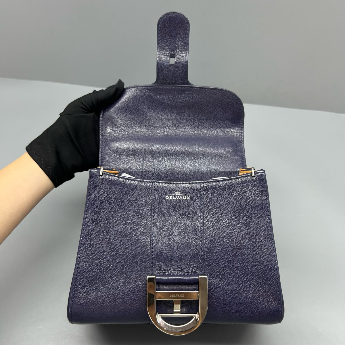 Delvaux - Brillant Mini - Leather - Navy - (mini)
