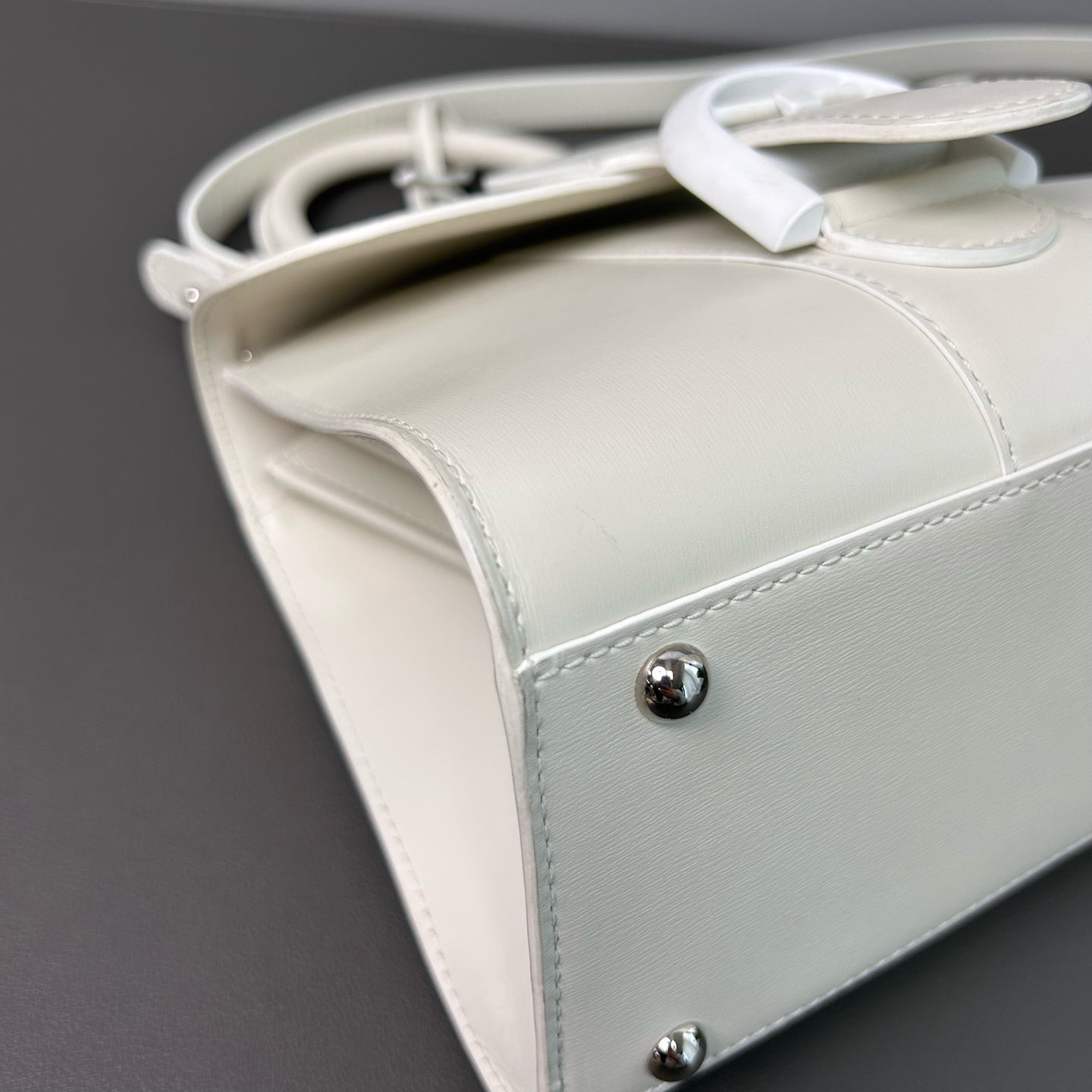 Delvaux - Brillant Mini - Matte leather - White - (Mini)