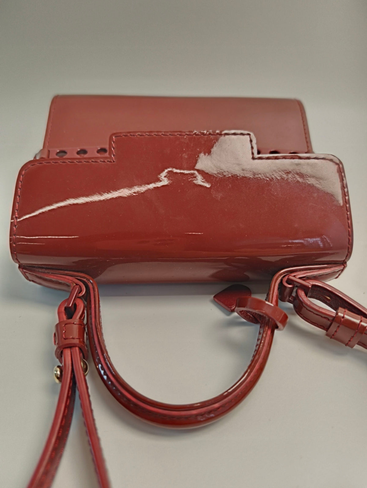 Delvaux - Brillant Mini - Patent leather - Red - (mini)