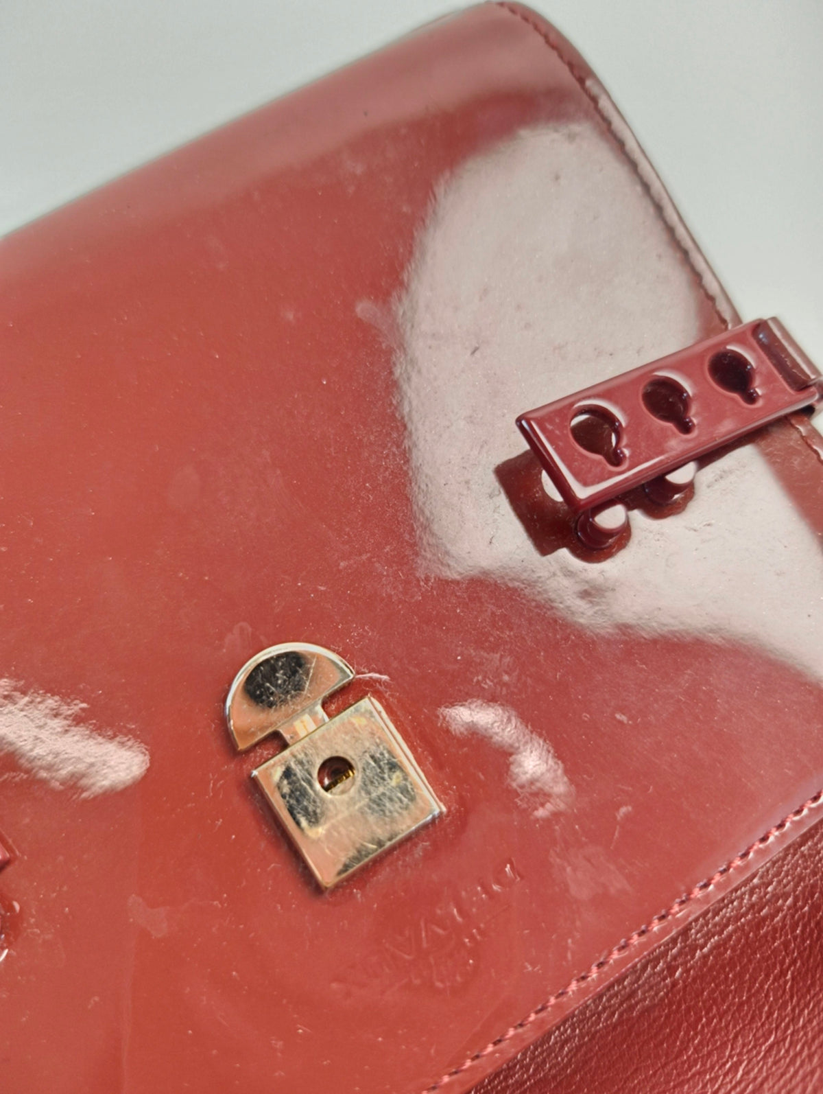 Delvaux - Brillant Mini - Patent leather - Red - (mini)