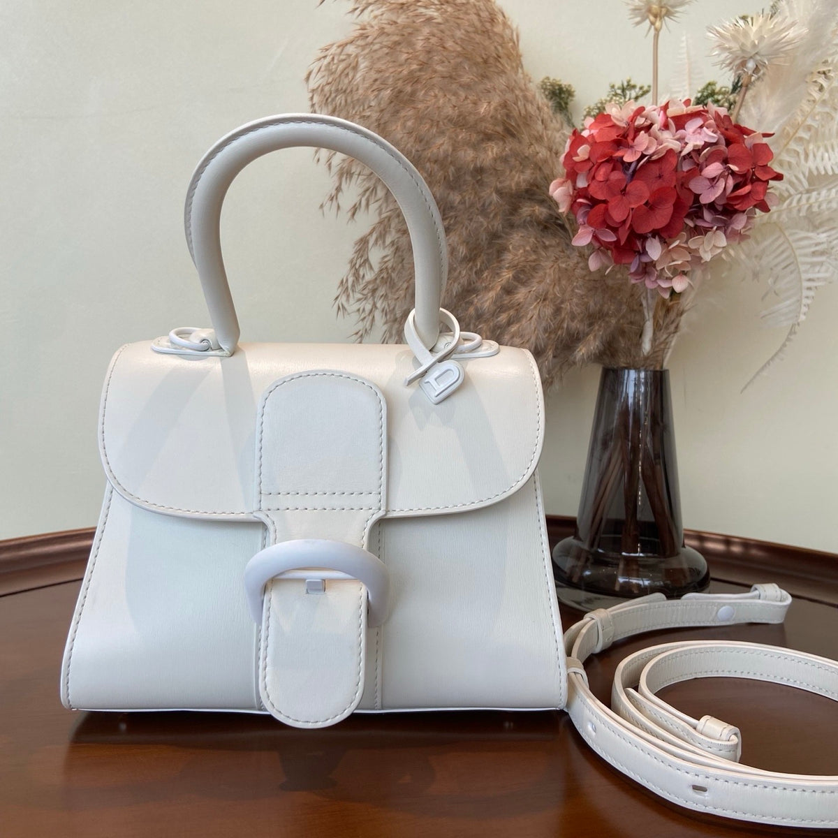 Delvaux - Brillant Mini Snow White - Leather - White - (mini)