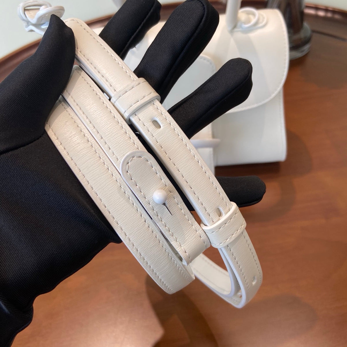 Delvaux - Brillant Mini Snow White - Leather - White - (mini)