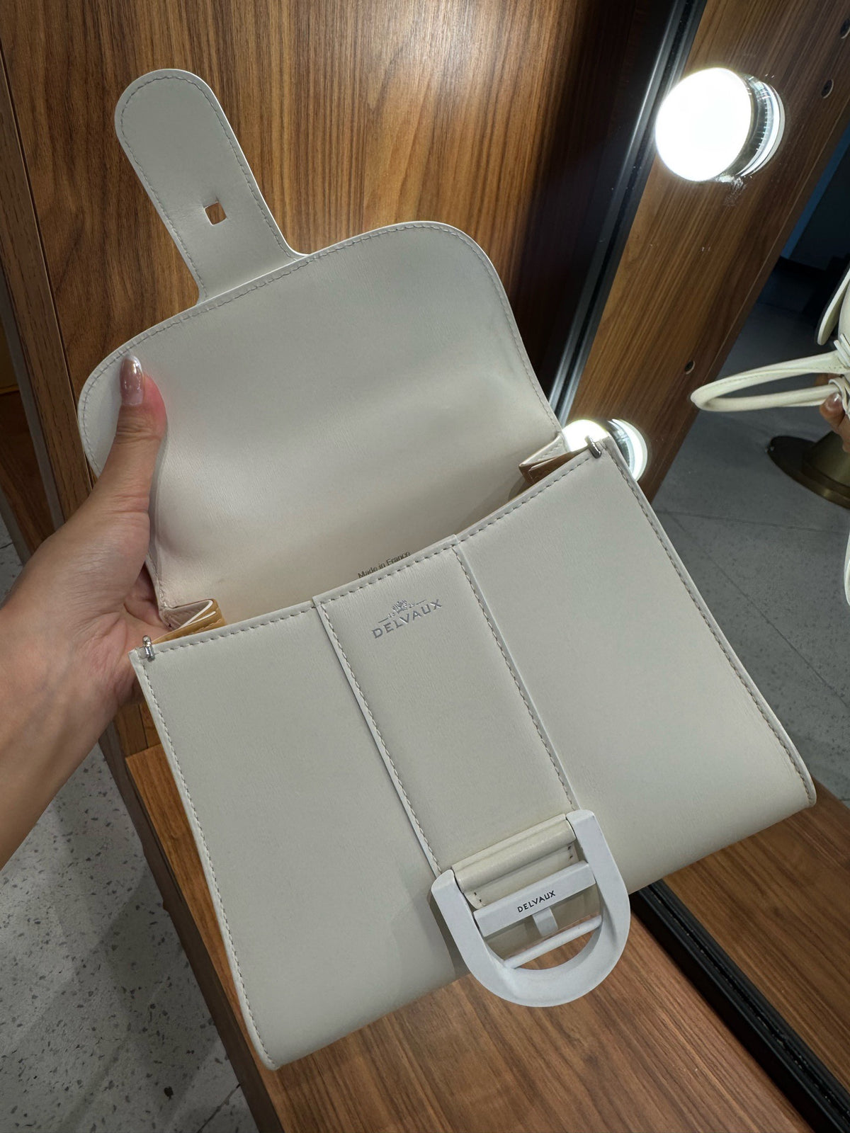 Delvaux - Brillant Mini Snow White - Leather - White - (mini)