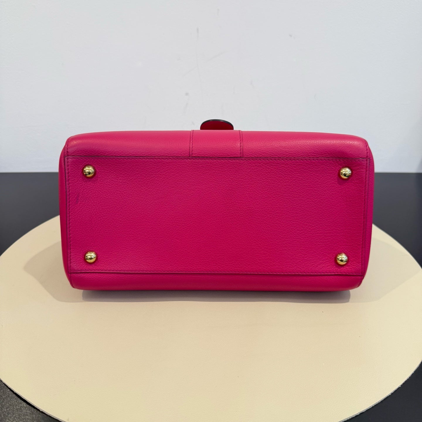 DELVAUX - Brillant MM - Grained leather - Pink - (Medium)