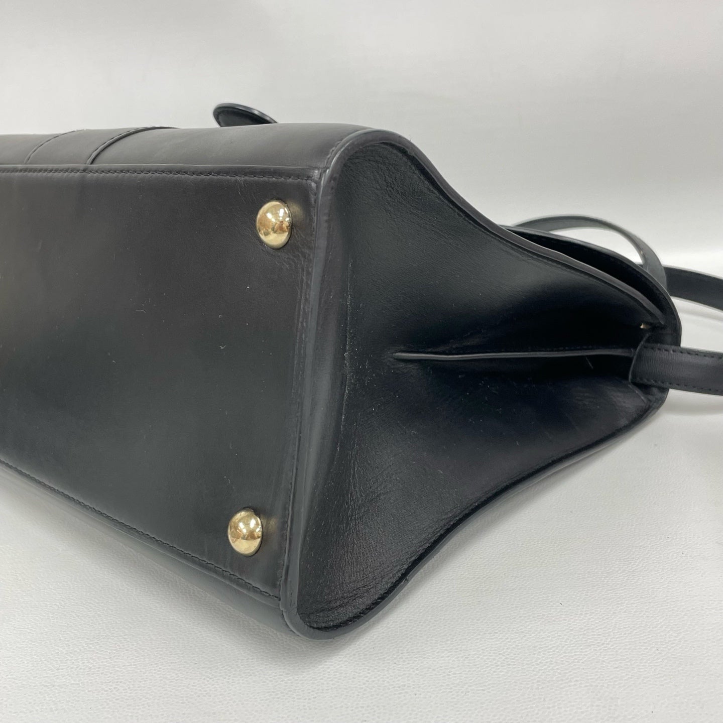 Delvaux - Brilliant - Box calf leather - Black with Gold-Tone Hardware - (medium)