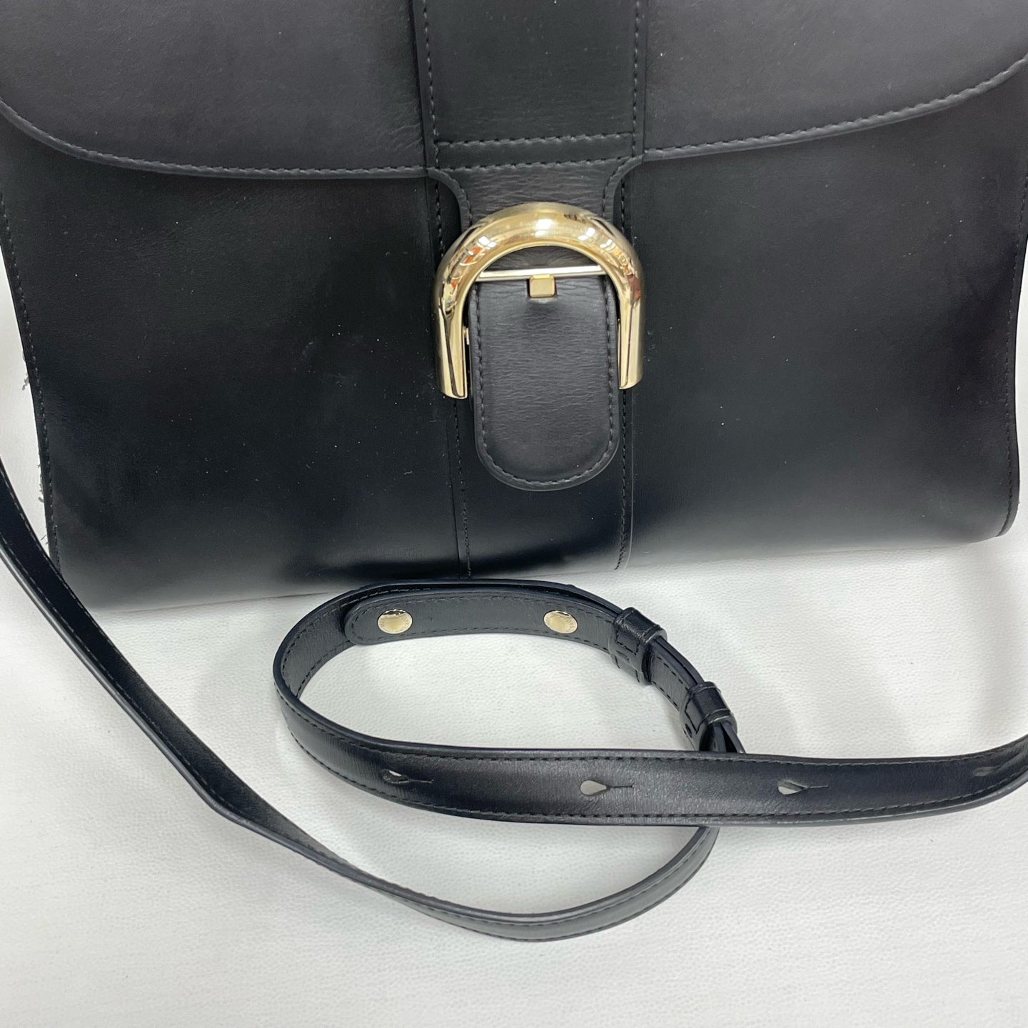 Delvaux - Brilliant - Box calf leather - Black with Gold-Tone Hardware - (medium)