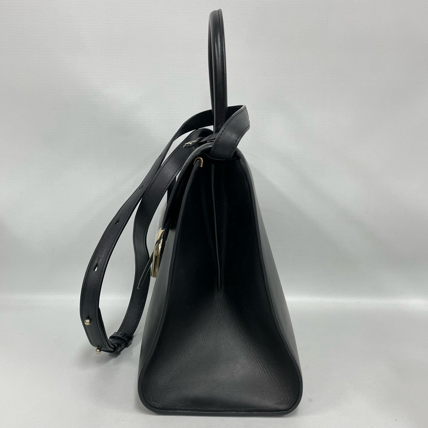Delvaux - Brilliant - Box calf leather - Black with Gold-Tone Hardware - (medium)