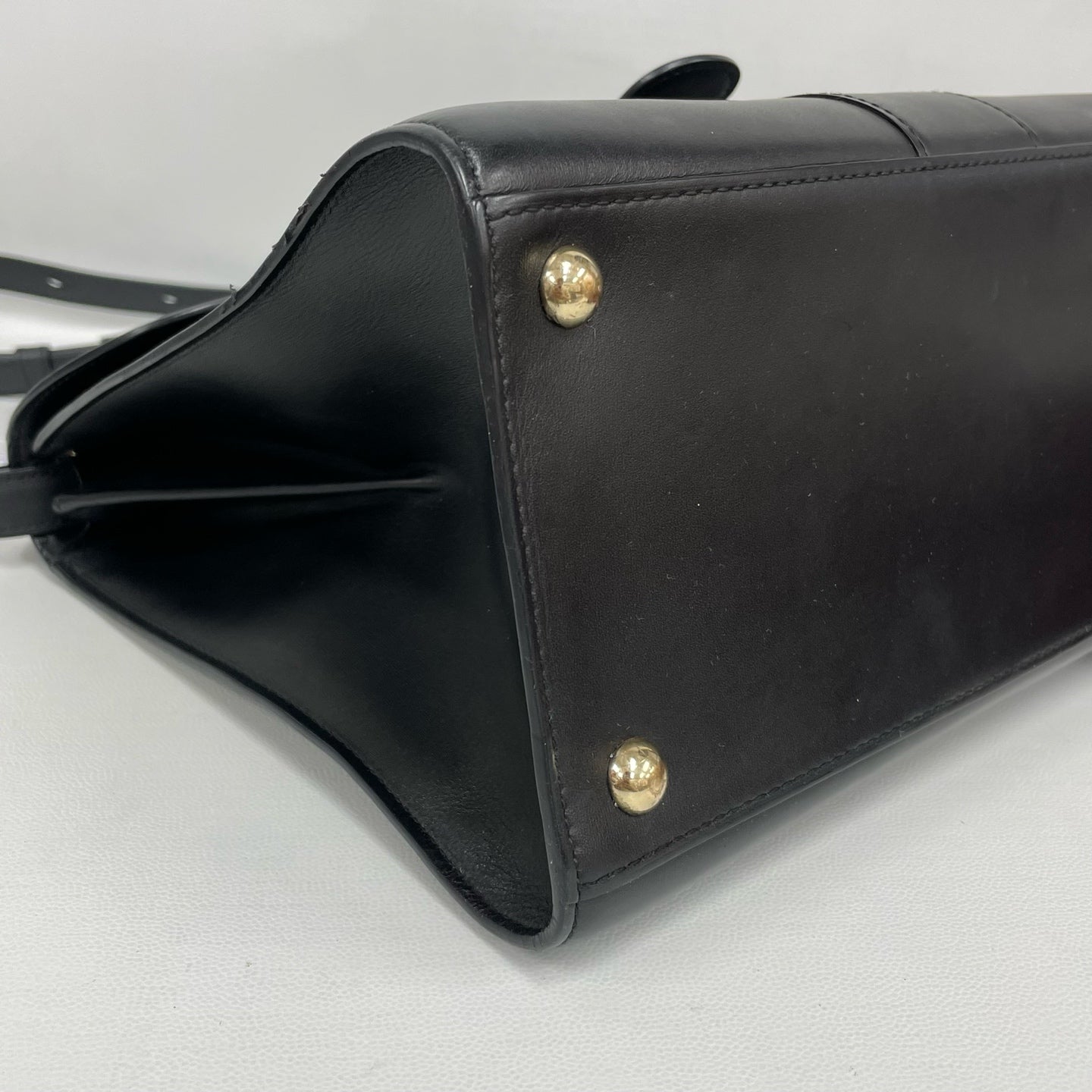 Delvaux - Brilliant - Box calf leather - Black with Gold-Tone Hardware - (medium)