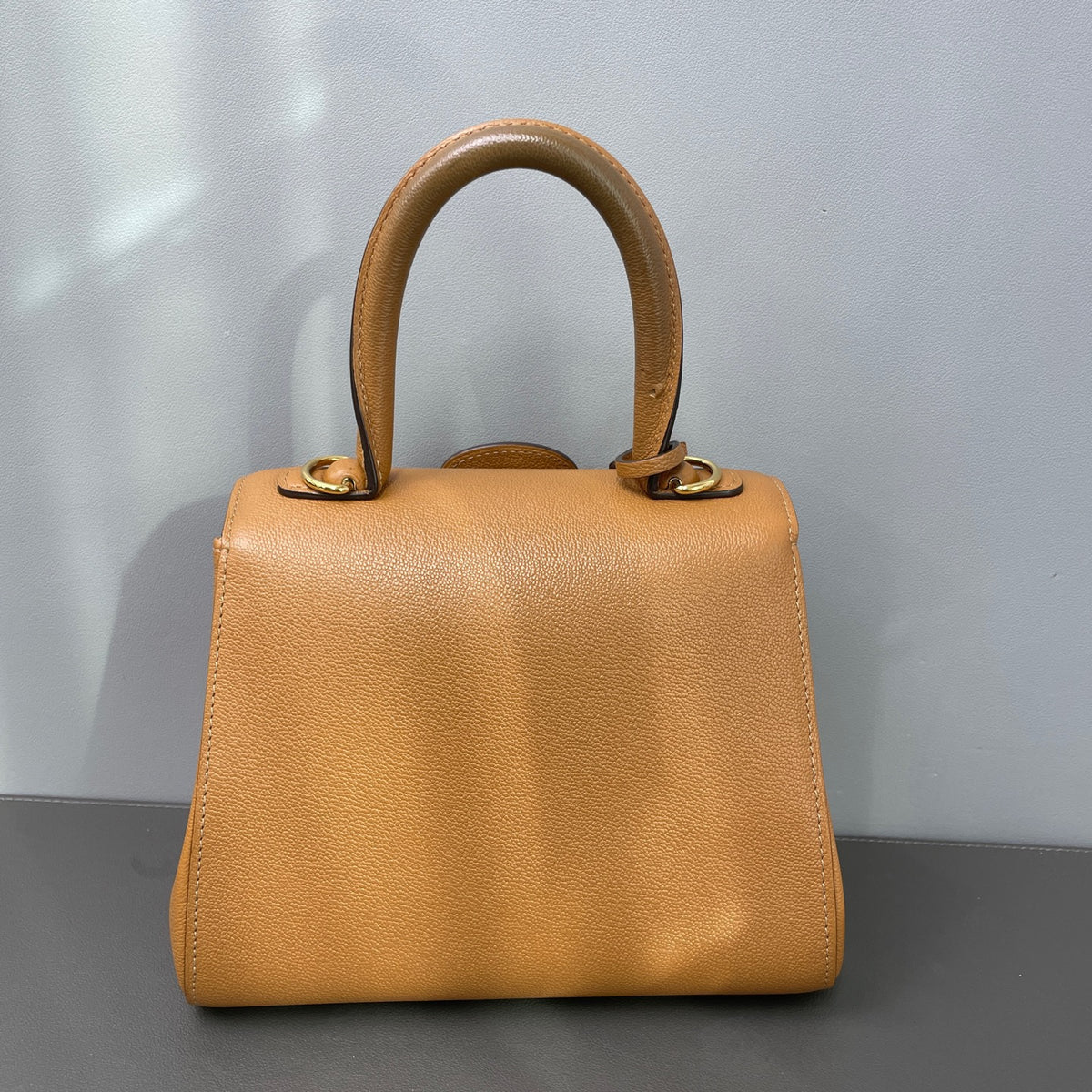 Delvaux - Brilliant - Leather - Camel - (mini)