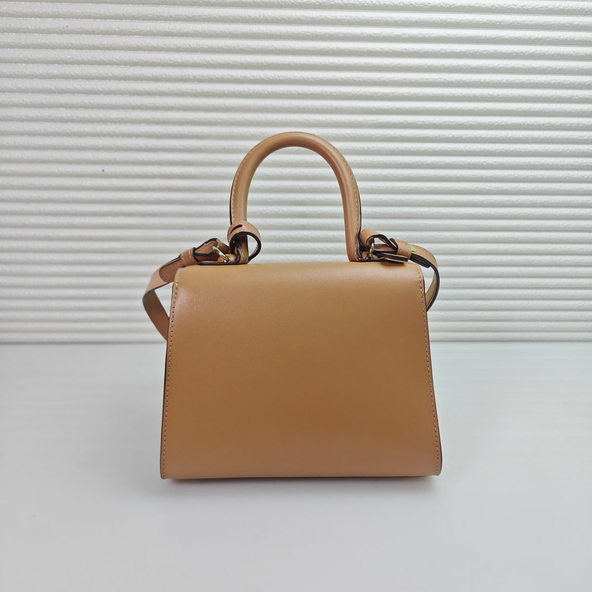 Delvaux - Brilliant - Leather - Camel - (mini)