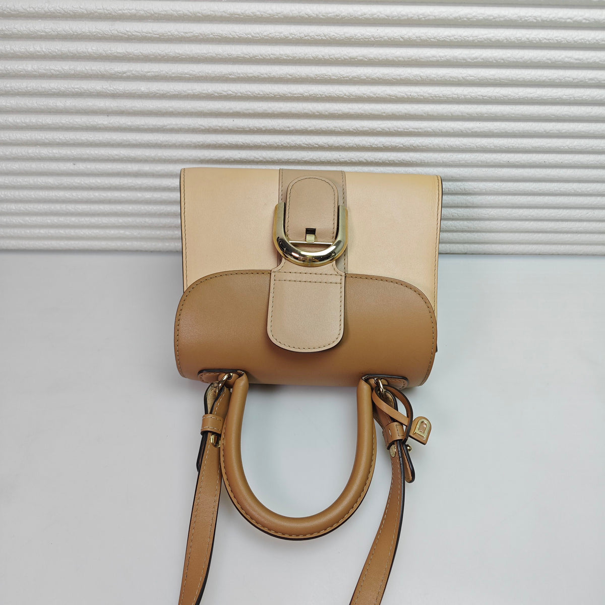 Delvaux - Brilliant - Leather - Camel - (mini)