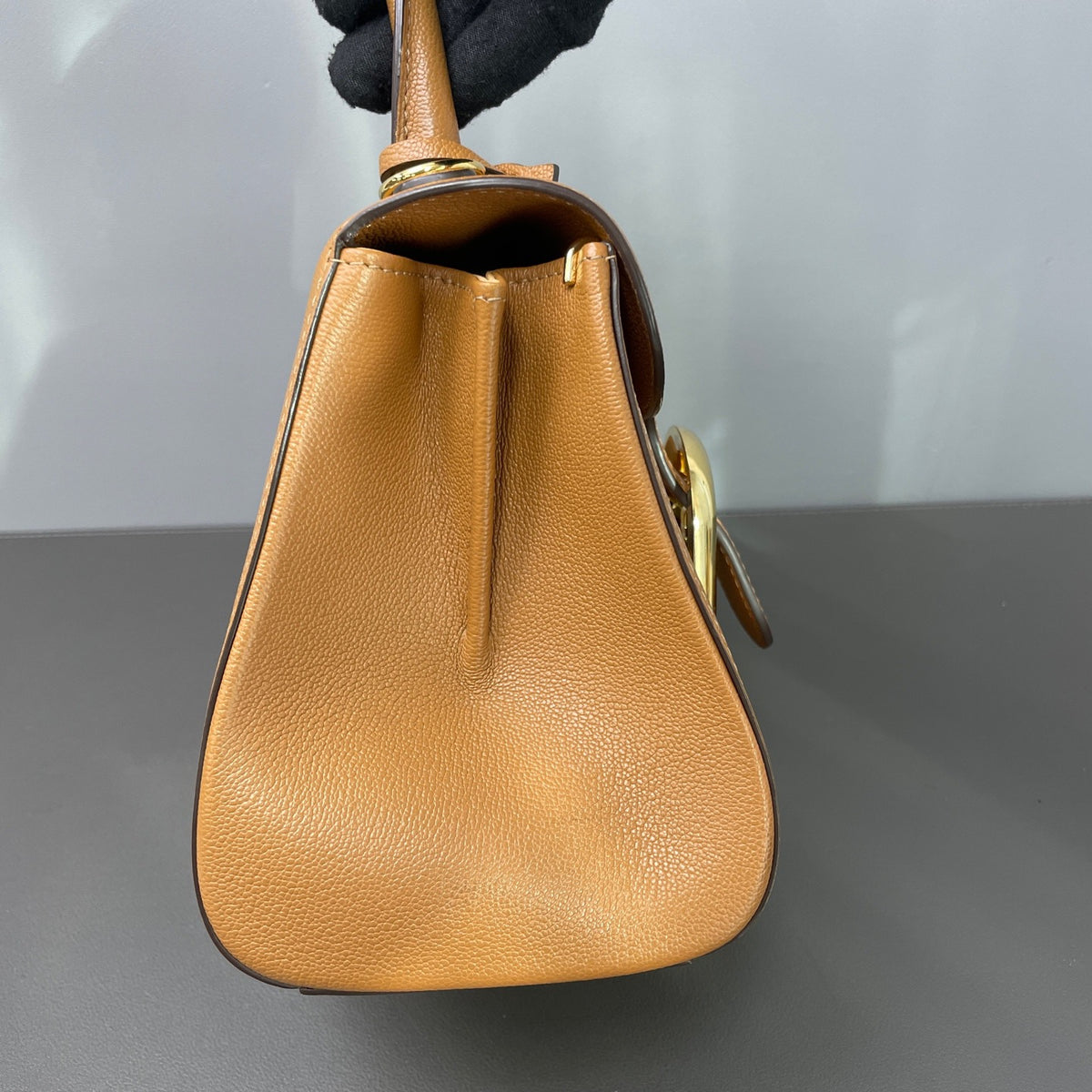 Delvaux - Brilliant - Leather - Camel - (mini)