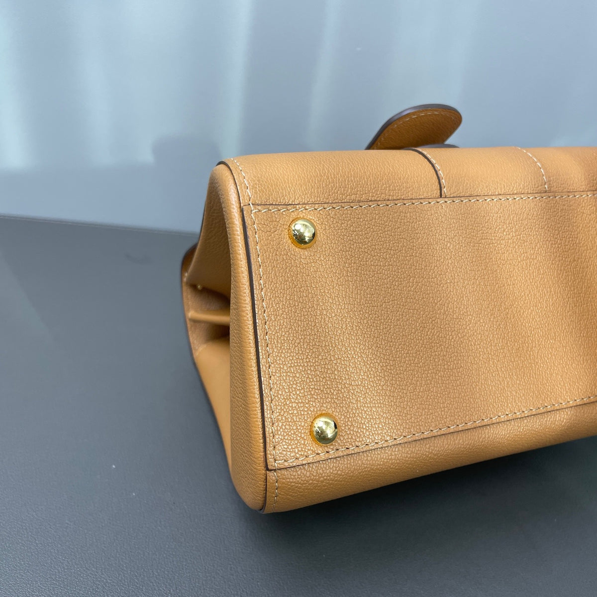 Delvaux - Brilliant - Leather - Camel - (mini)