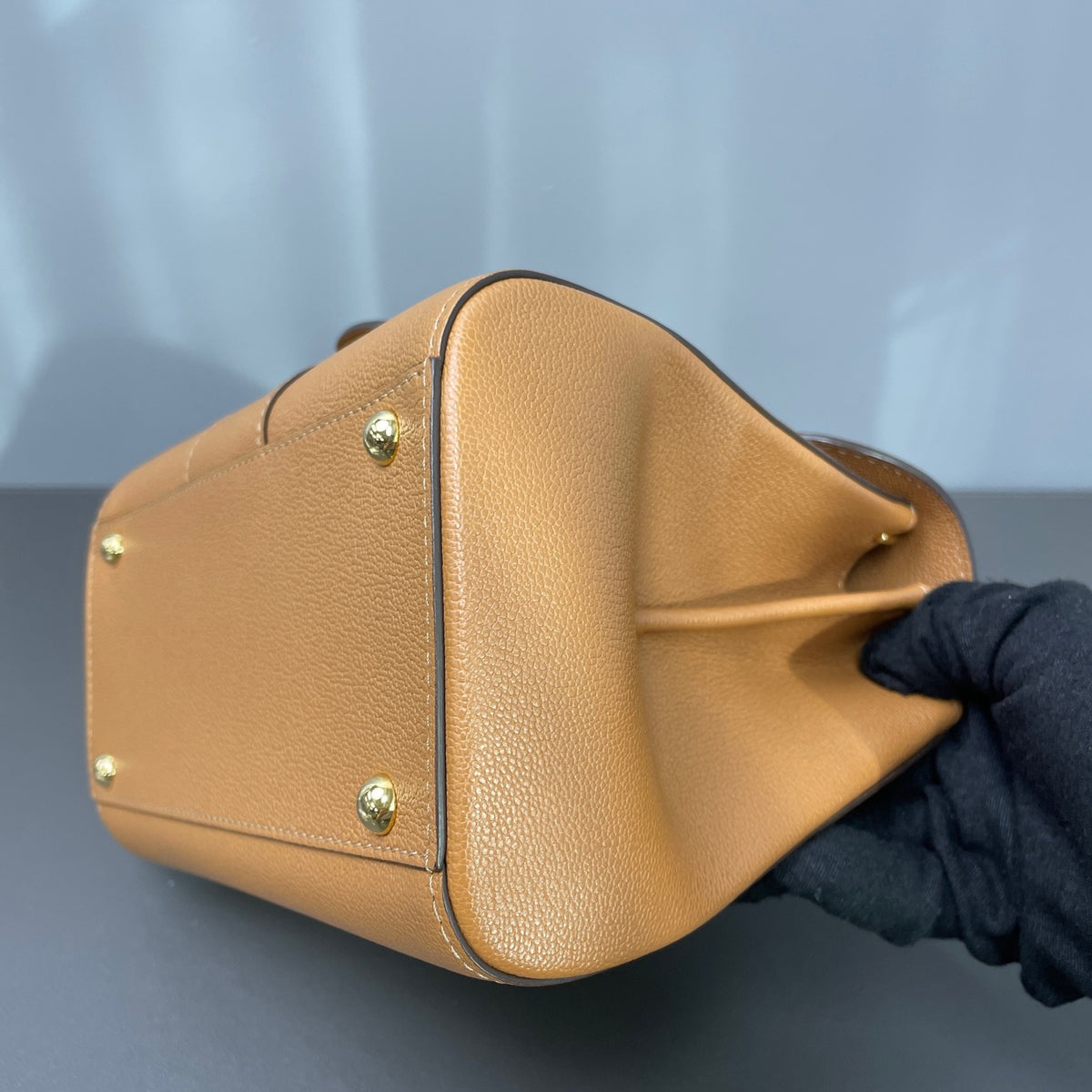 Delvaux - Brilliant - Leather - Camel - (mini)